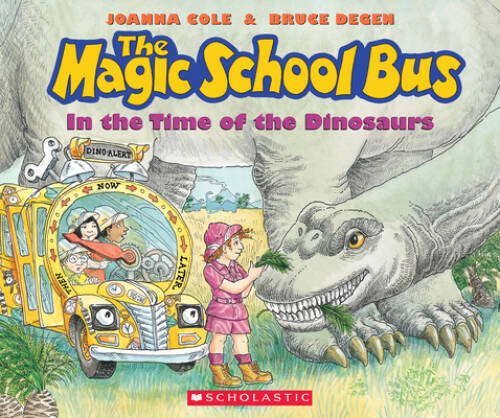 The Magic School Bus in the Time of the Dinosaurs – Paperback – VERY GOOD