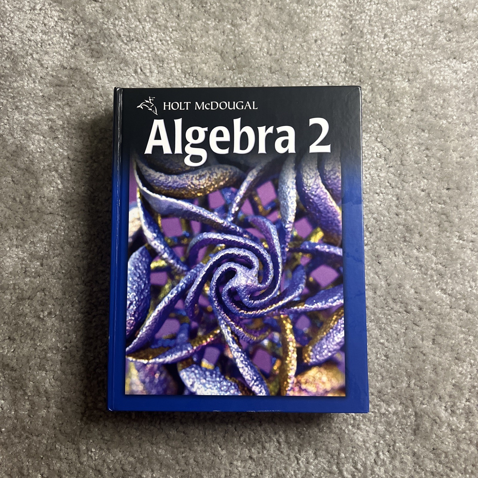 Holt McDougal Algebra 2 Textbook – Hardcover 2009 Light Board Wear