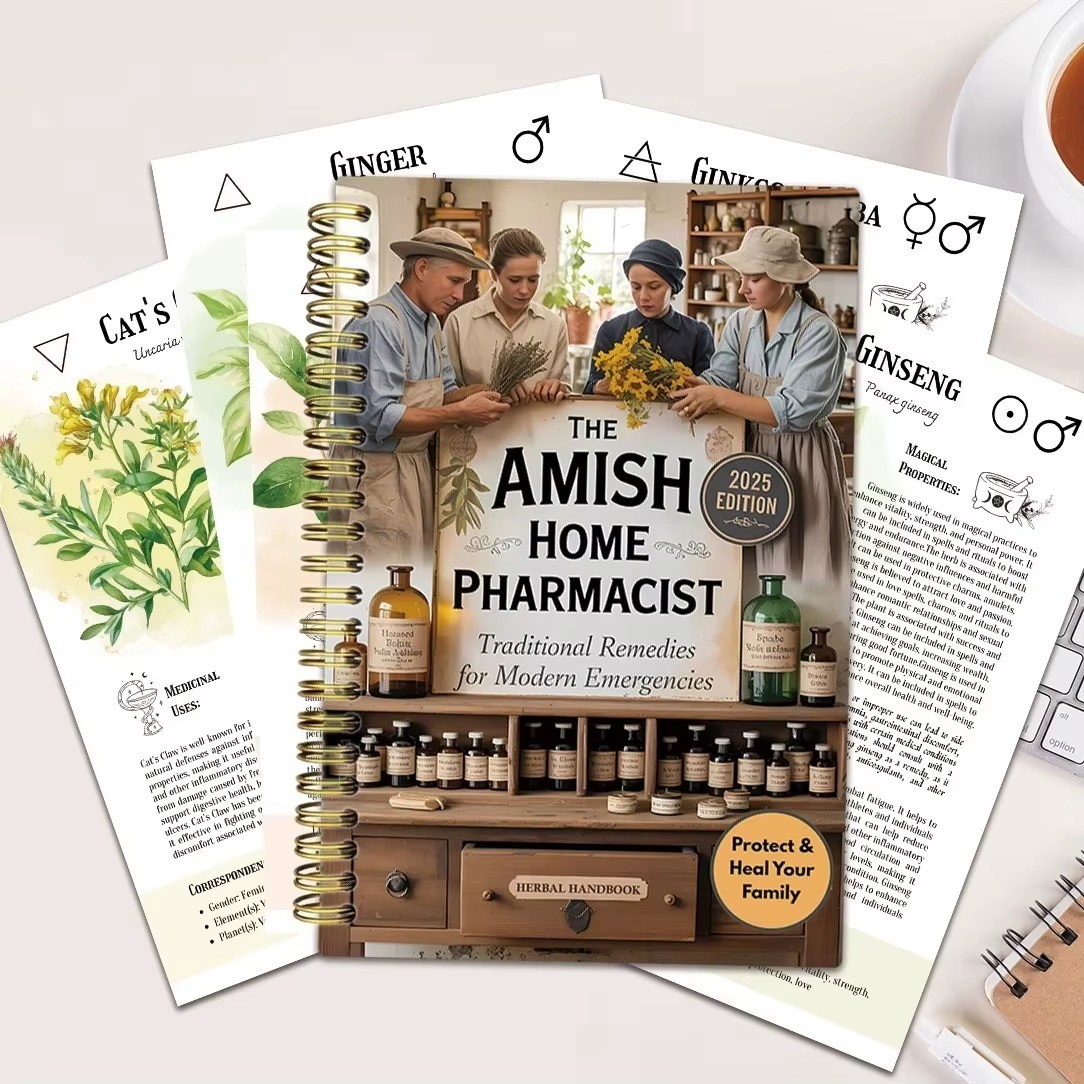 The Complete Amish Apothecary Book: Simple Ways to Use Herbal and Home US