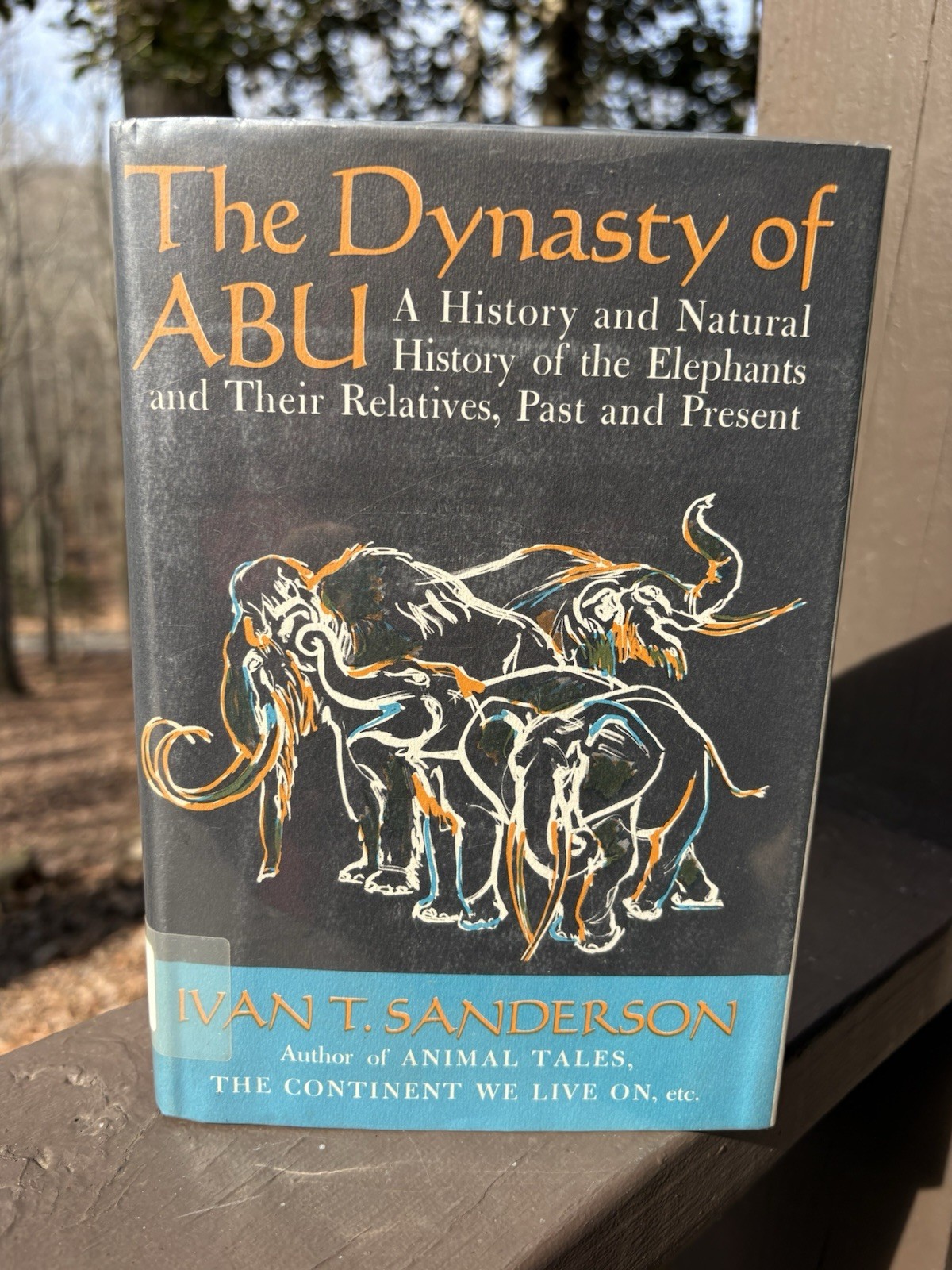 The Dynasty Of Abu, Ivan T Sanderson, Alfred A Knopf, 1962, HCDJ 1st Ed.