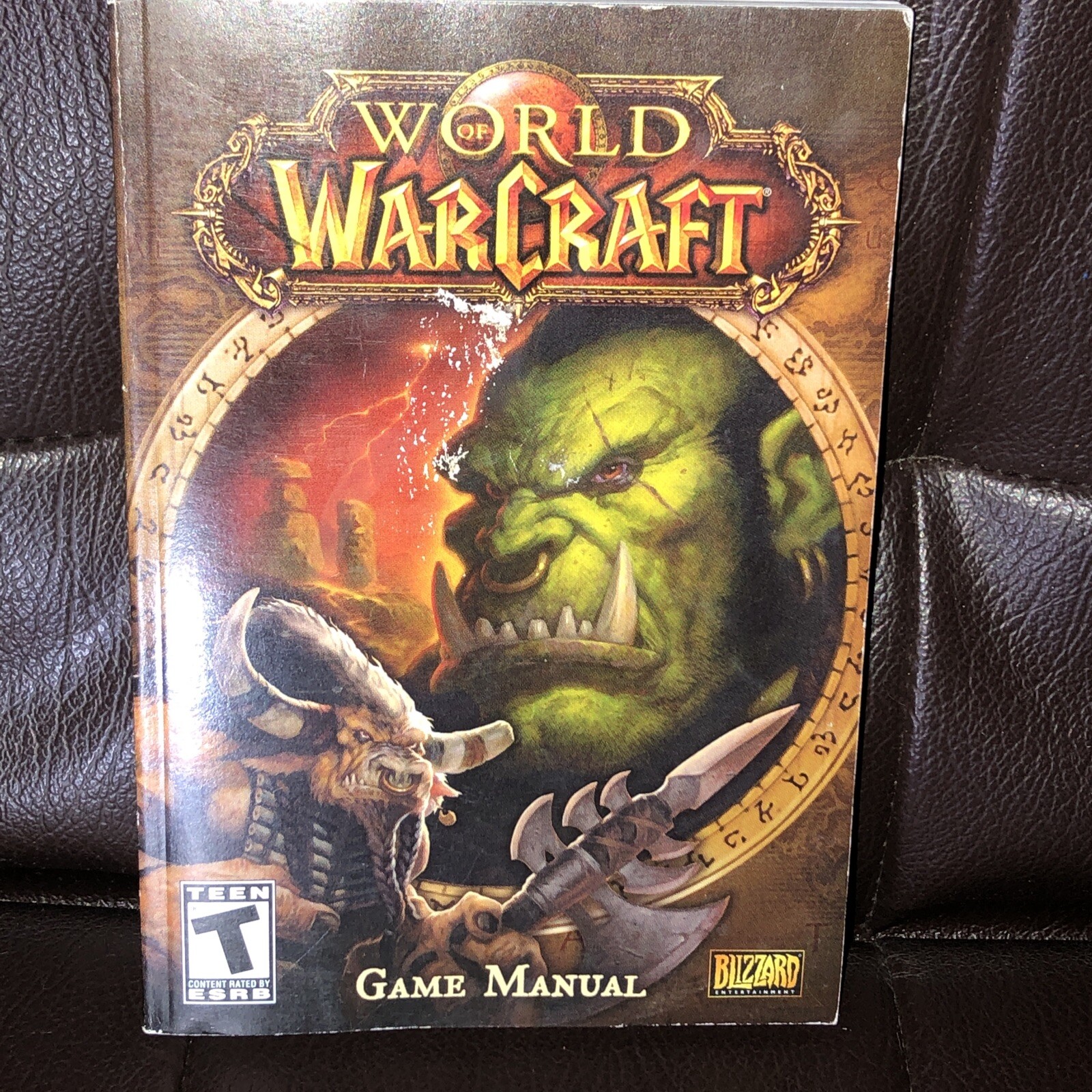 World of Warcraft PC Game Manual Only Blizzard Entertainment Book Video Game
