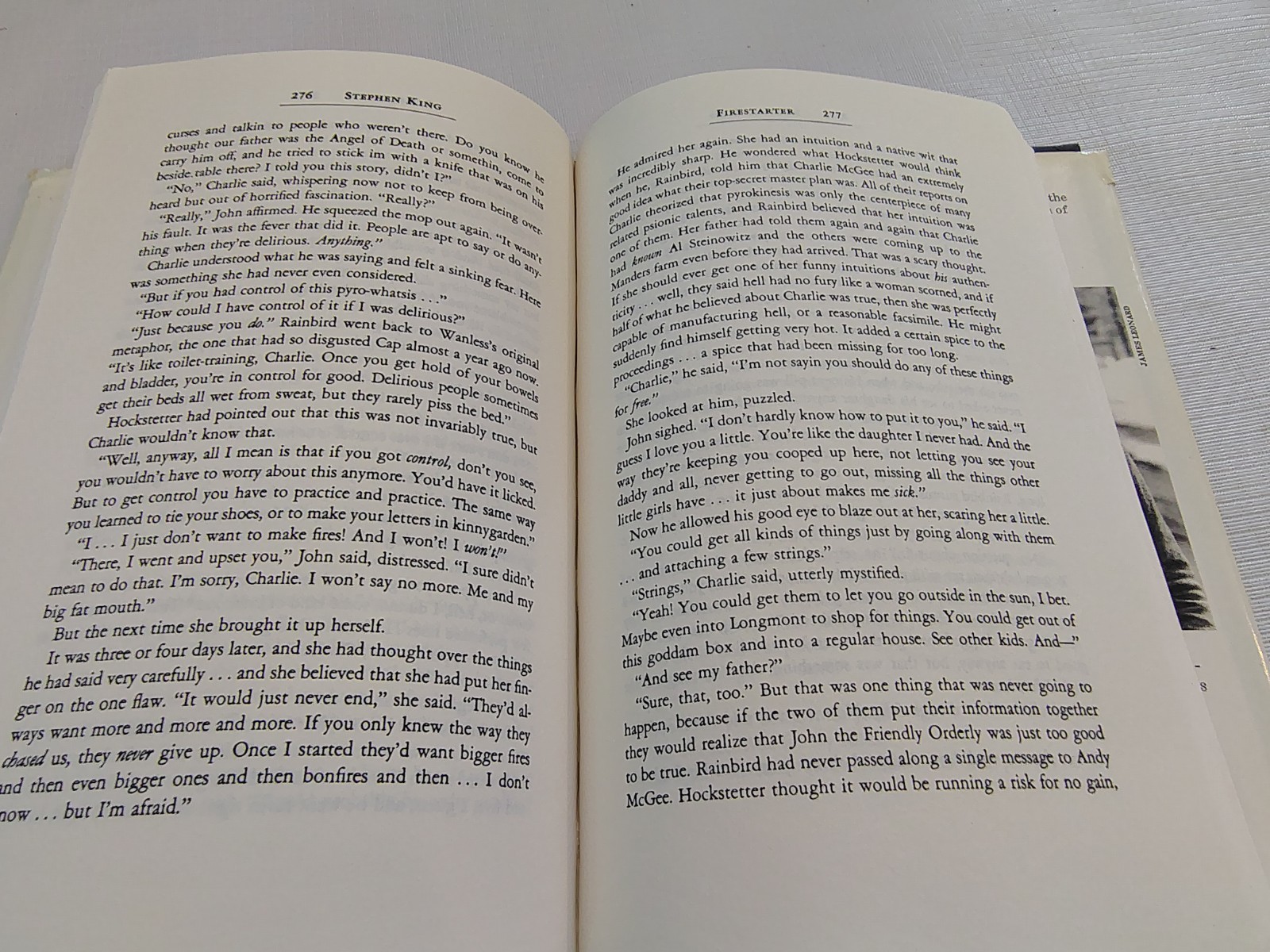 Stephen King – Firestarter- Hardcover – First Edition The Viking Press 1980