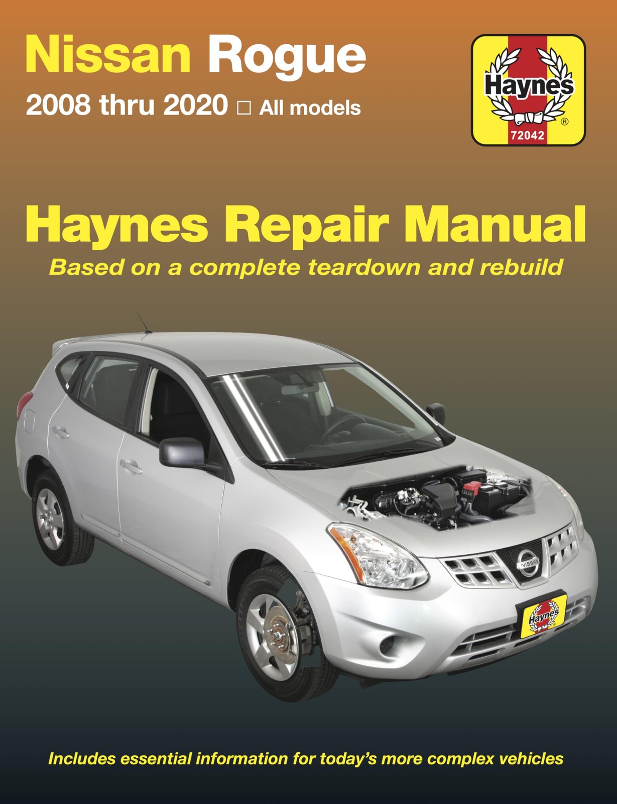 Nissan Rogue 2008 thru 2020 All Models Haynes Repair Manual – Based on a Com…