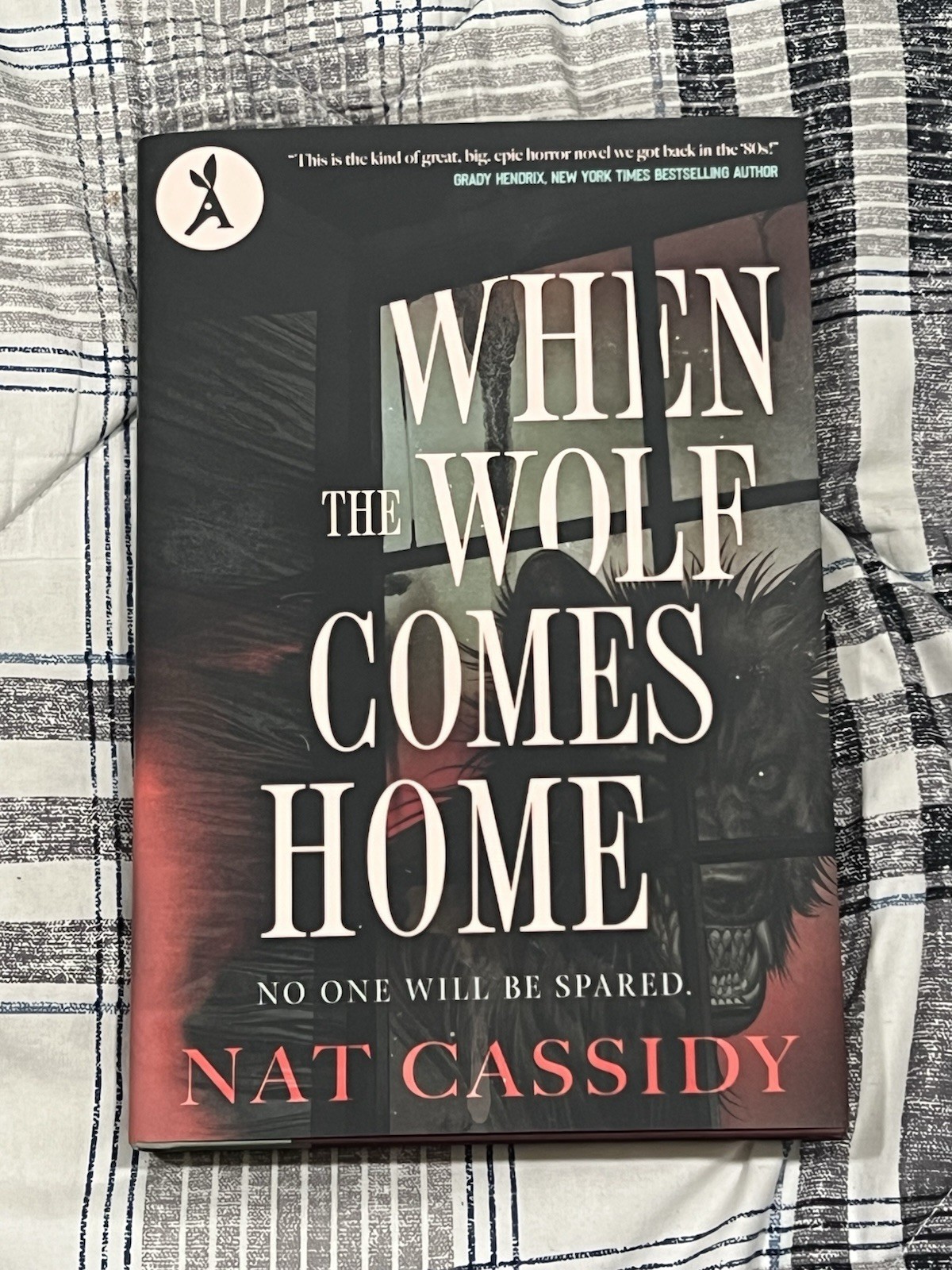 When The Wolf Comes Home by Nat Cassidy – RARE Aardvark Hardcover Copy