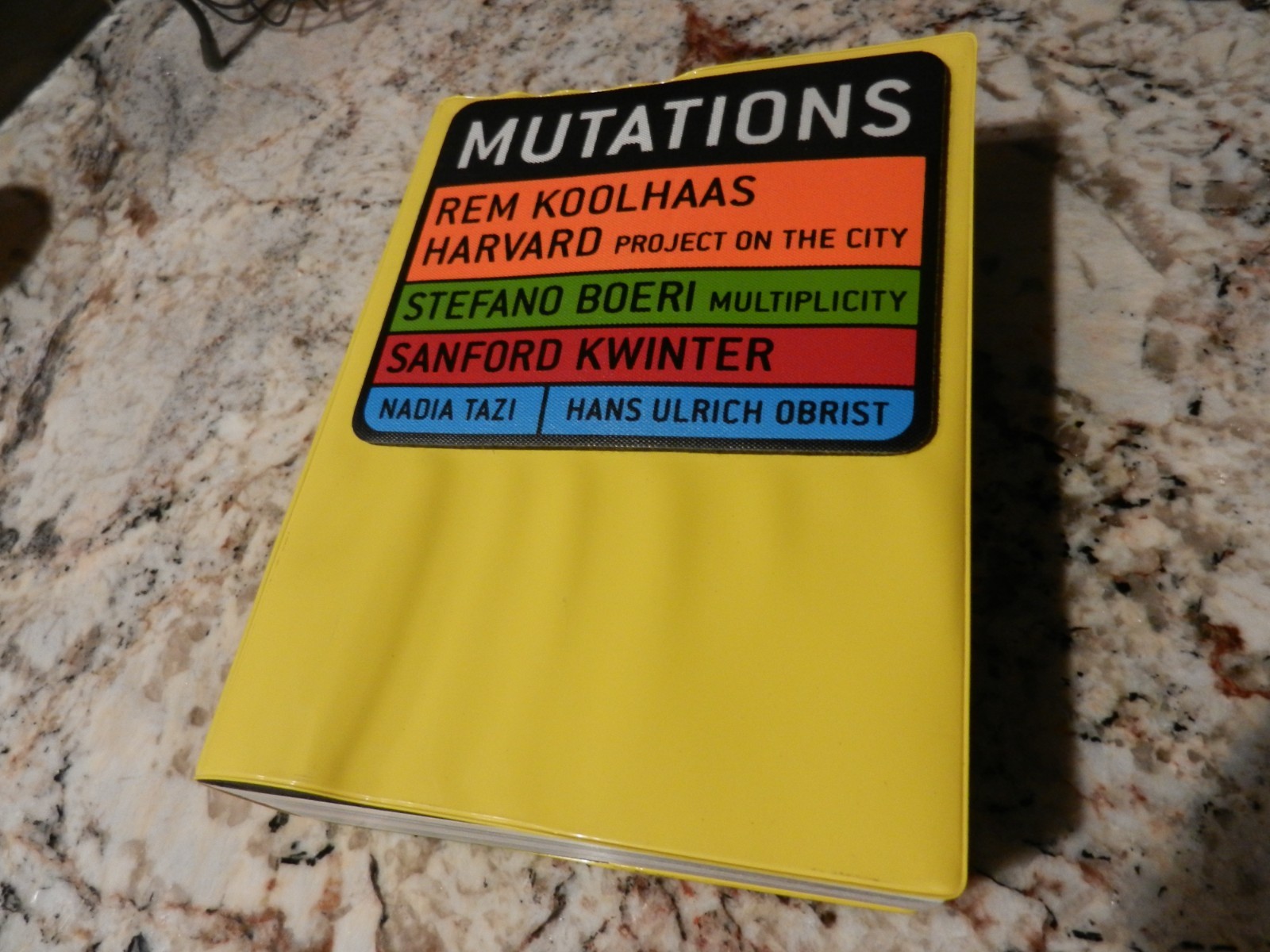 MUTATIONS 2003 REM KOOLHAAS ‘hard’ softcover book Architecture Environment — A+