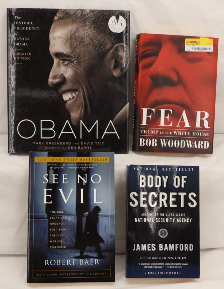 Lot of 4 Books, Government / Politics, B798