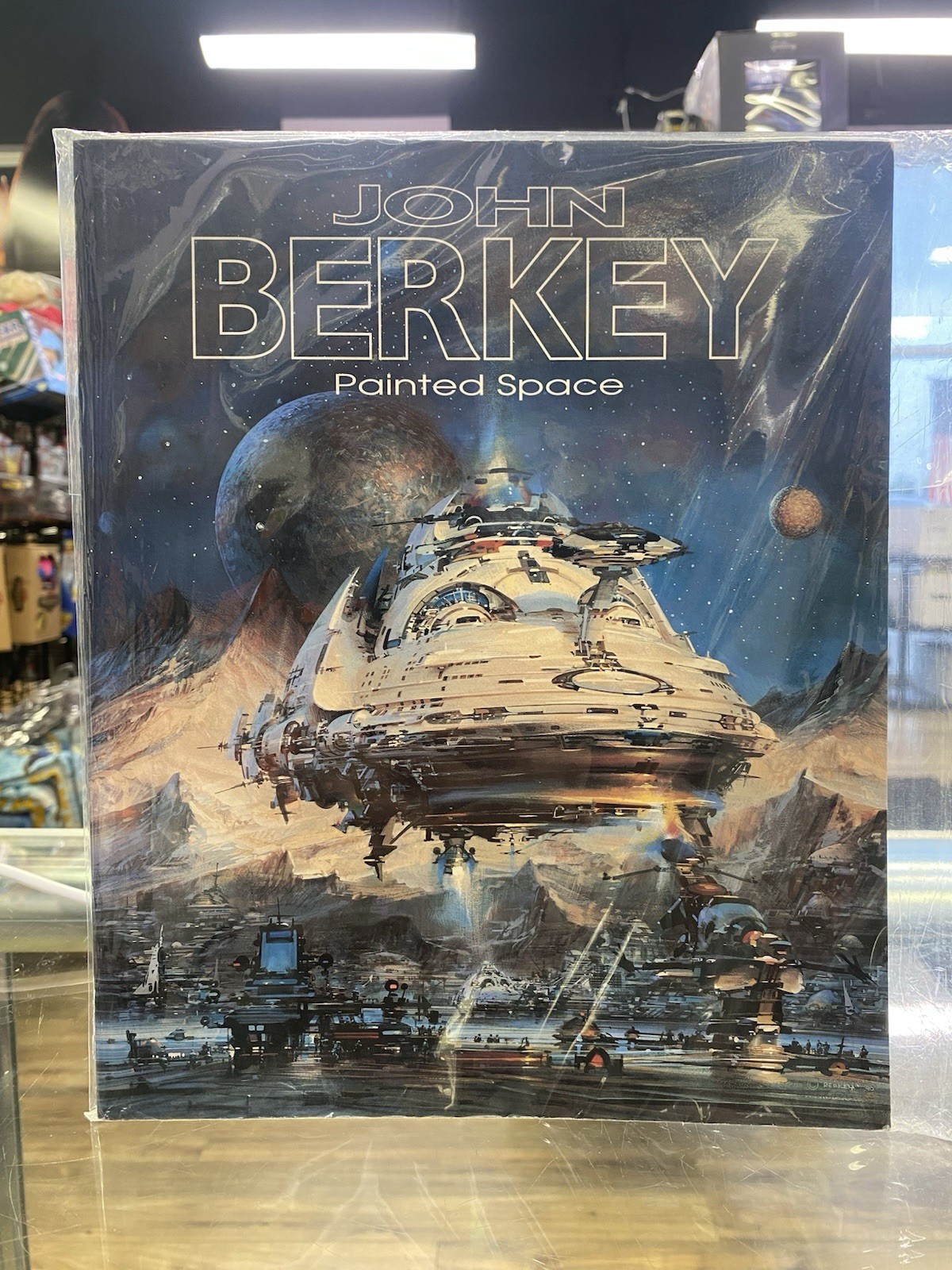 John Berkey – Painted Space Lavish Fantasy Art Book