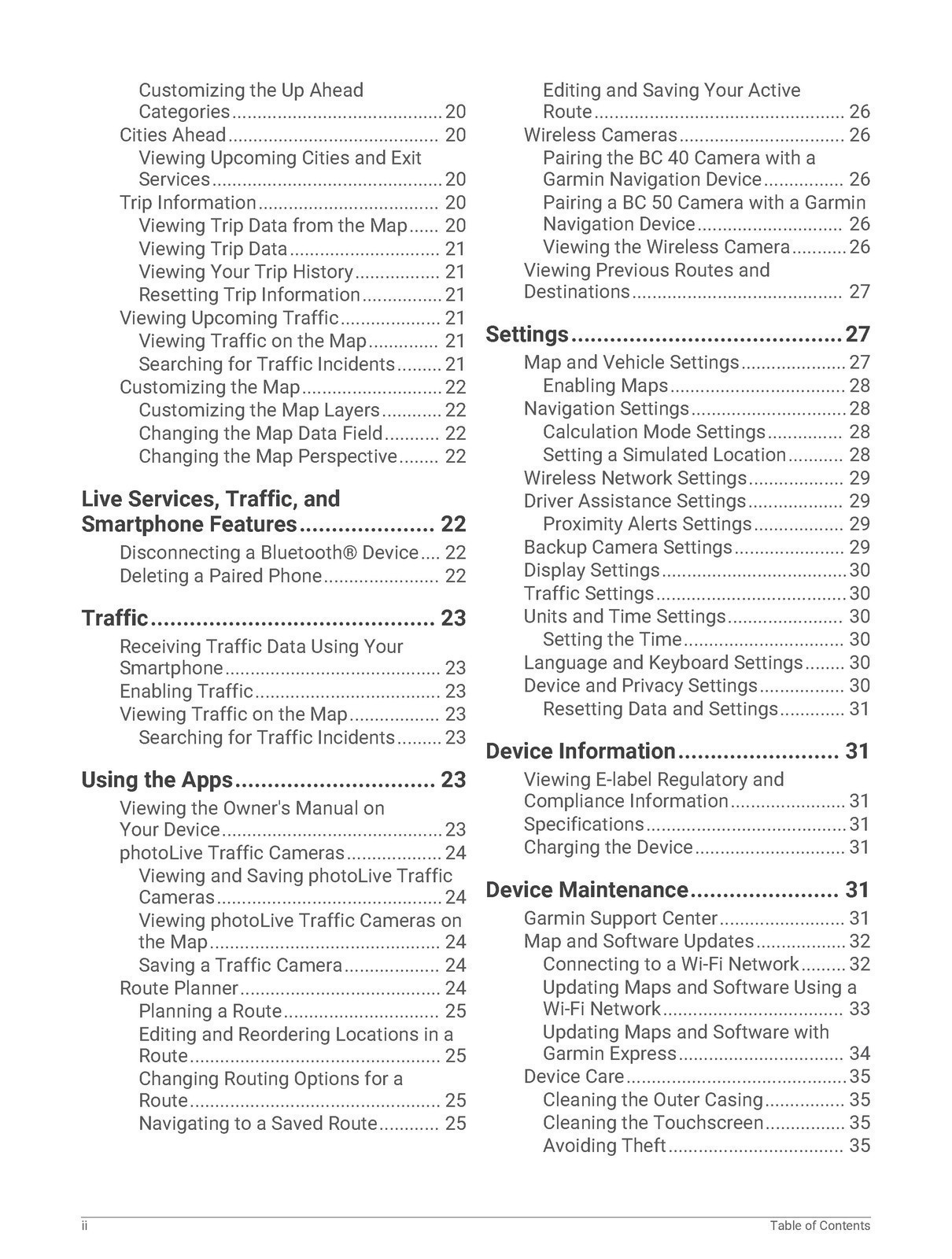GARMIN DRIVE 53 AND LIVE TRAFFIC Owners Manual TOUGH SECURED – TOUGH COVERS