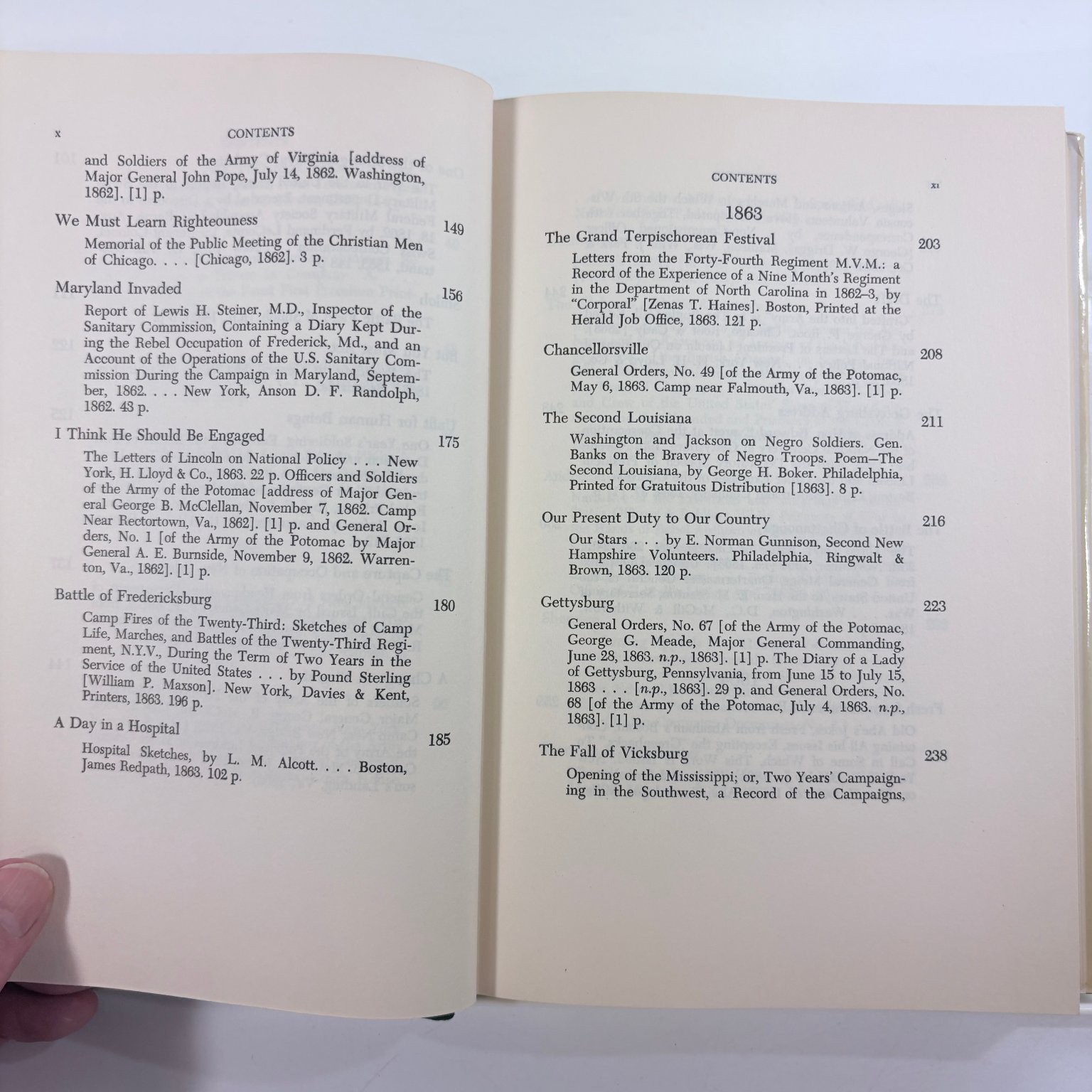 The Union Reader Richard B. Harwell 1958 First Edition Civil War History