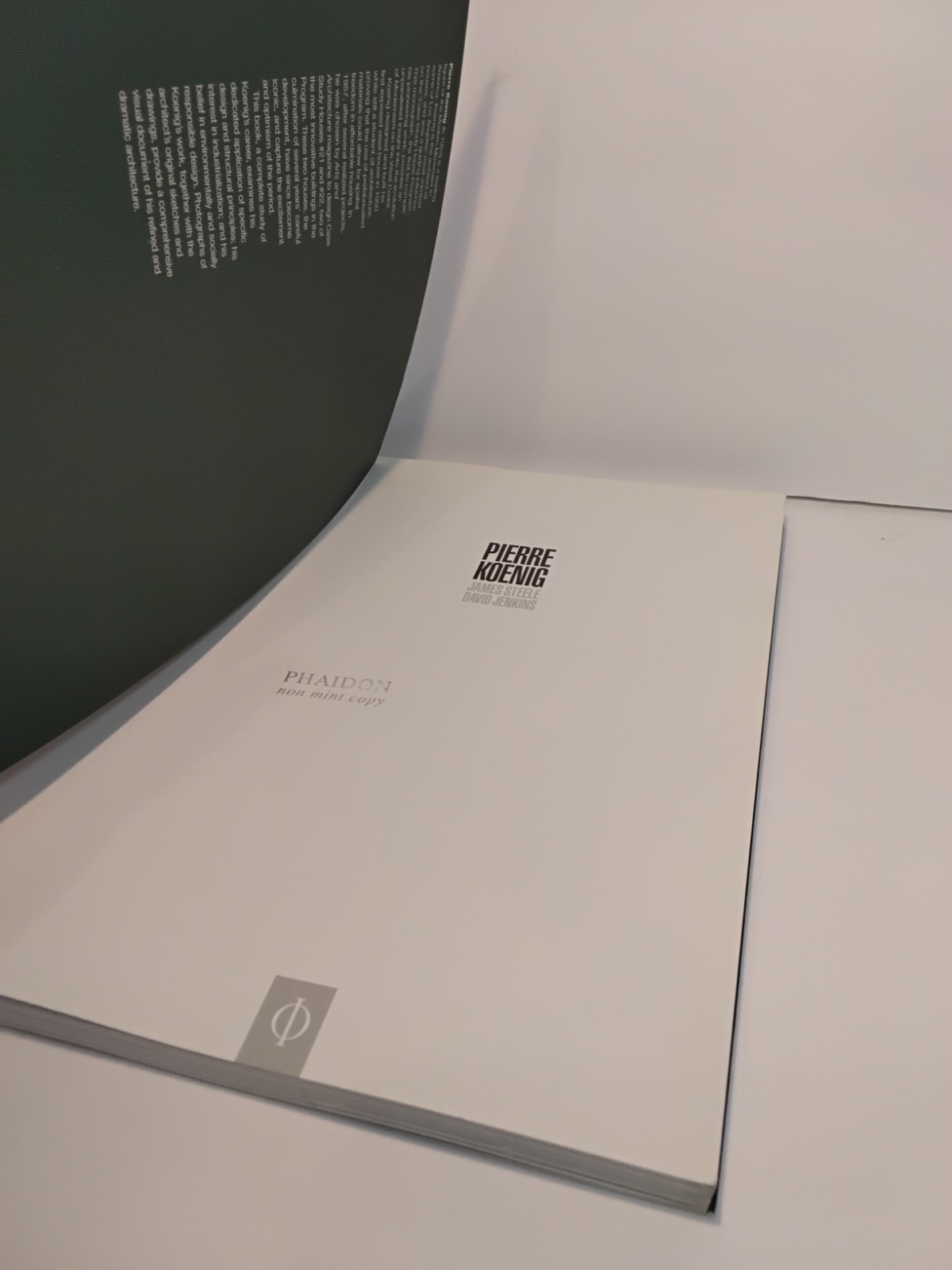 Pierre Koenig by James Steele & David Jenkins (2002 Phaidon) – Paperback ~ NEW