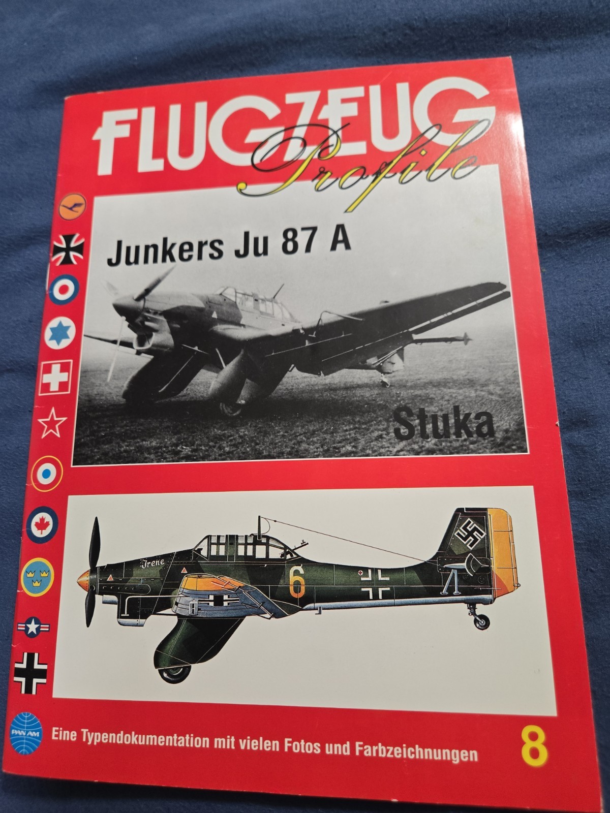 FLUGZEUG Profile # 8: Junkers Ju 87 A in German 1991 Magazine