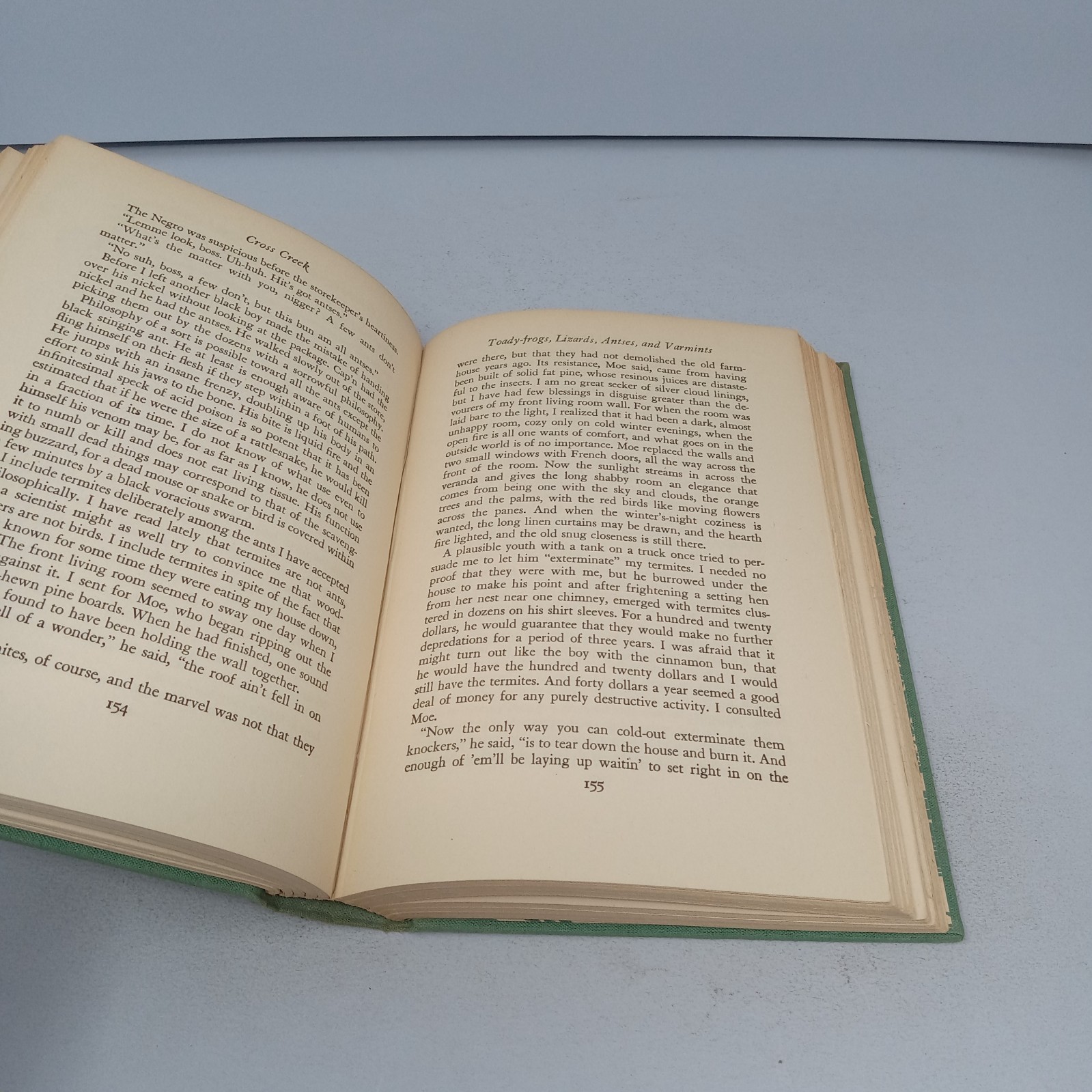 Cross Creek: 1942 Charles Scribner’s Sons Hardcover by Marjorie Kinnan Rawlings