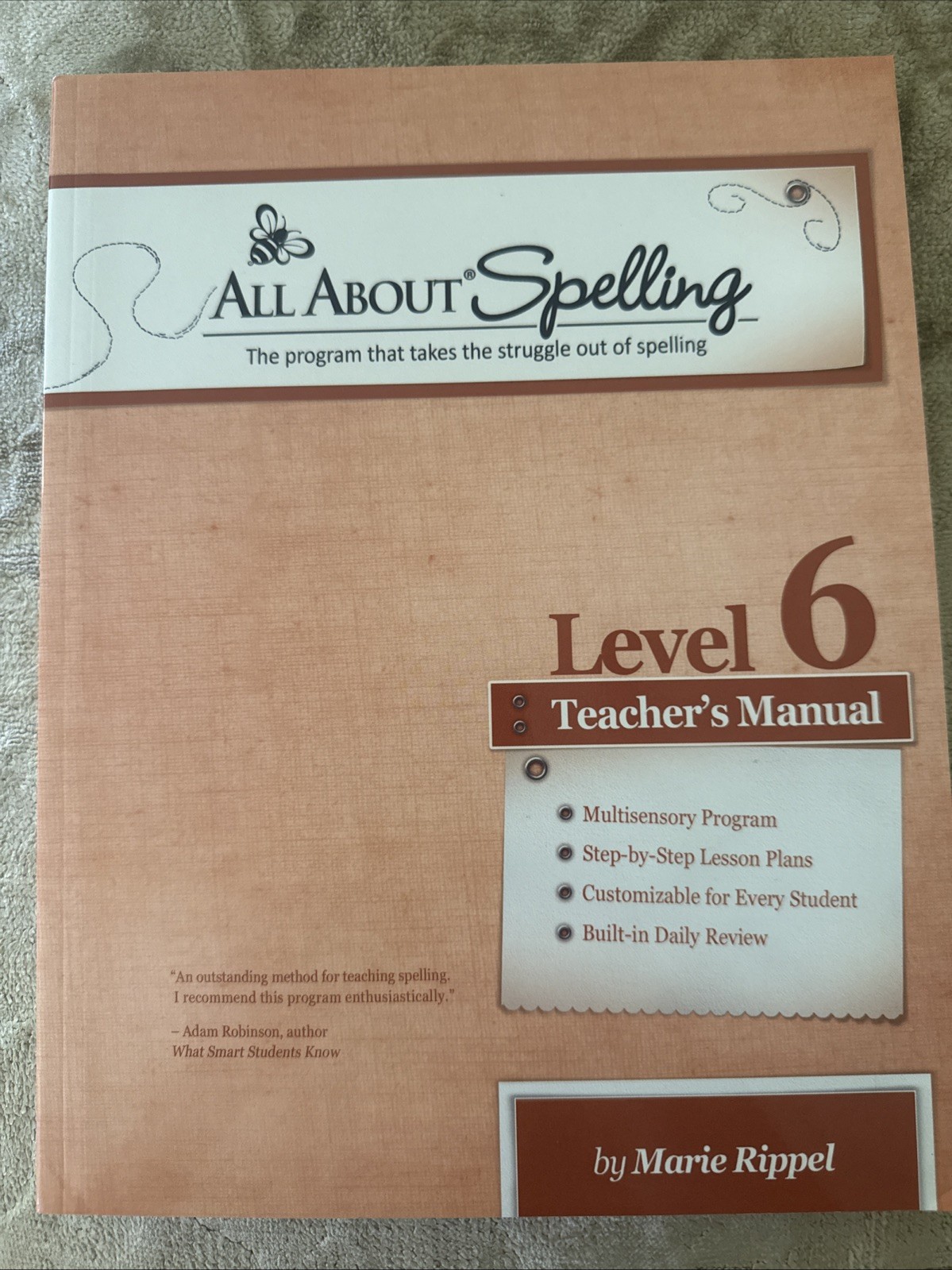 All About Spelling Level 6: Teacher’s Manual Homeschool Rippel