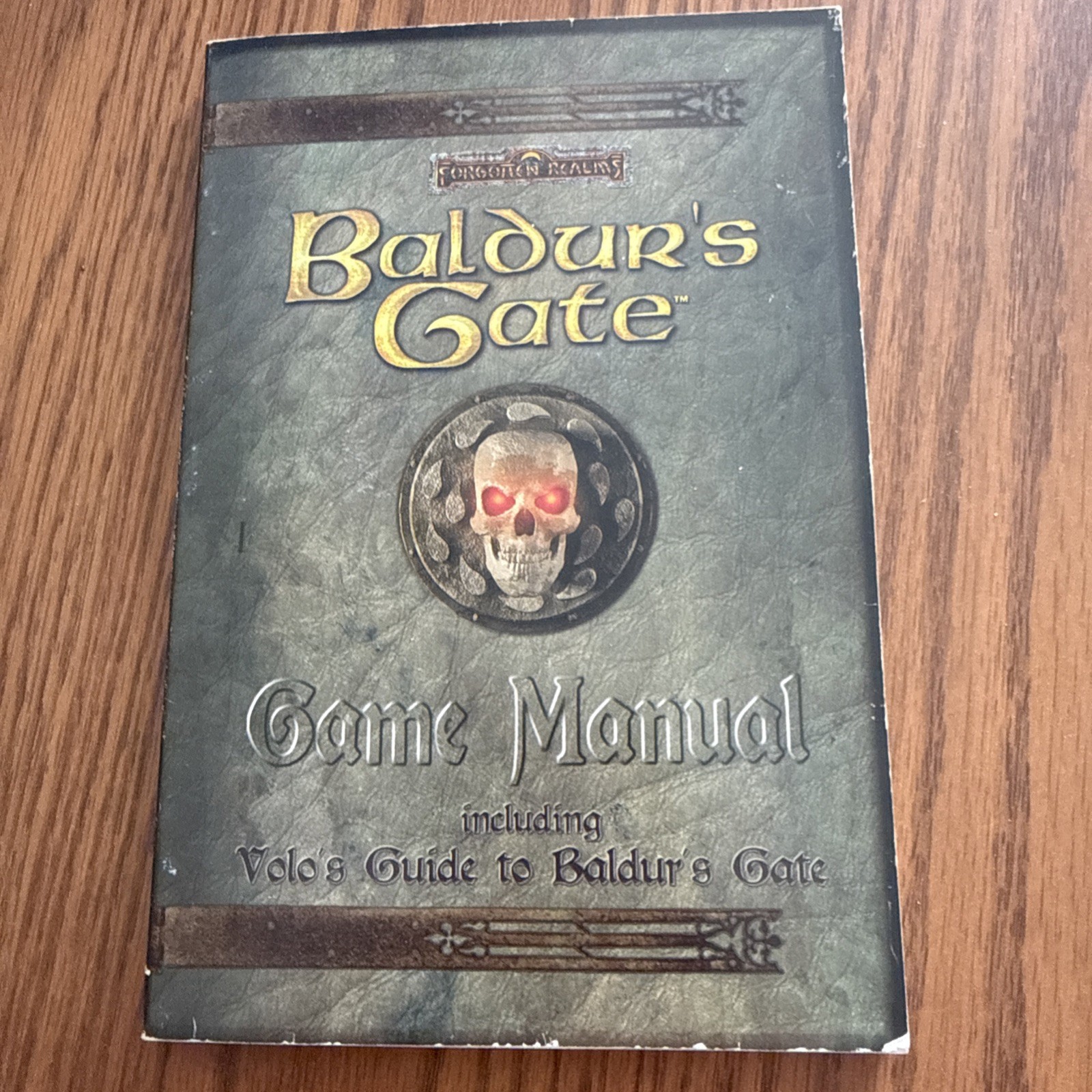 Baldur’s Gate Game Manual Baldur’s Gate PC 1998 (Manual Only)