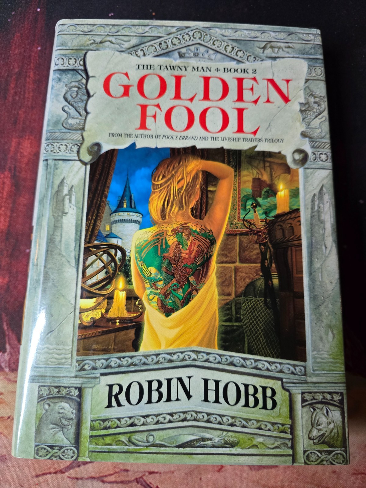 Golden Fool by Robin Hobb (2003 Bantam Hardcover w/ DJ BCE)