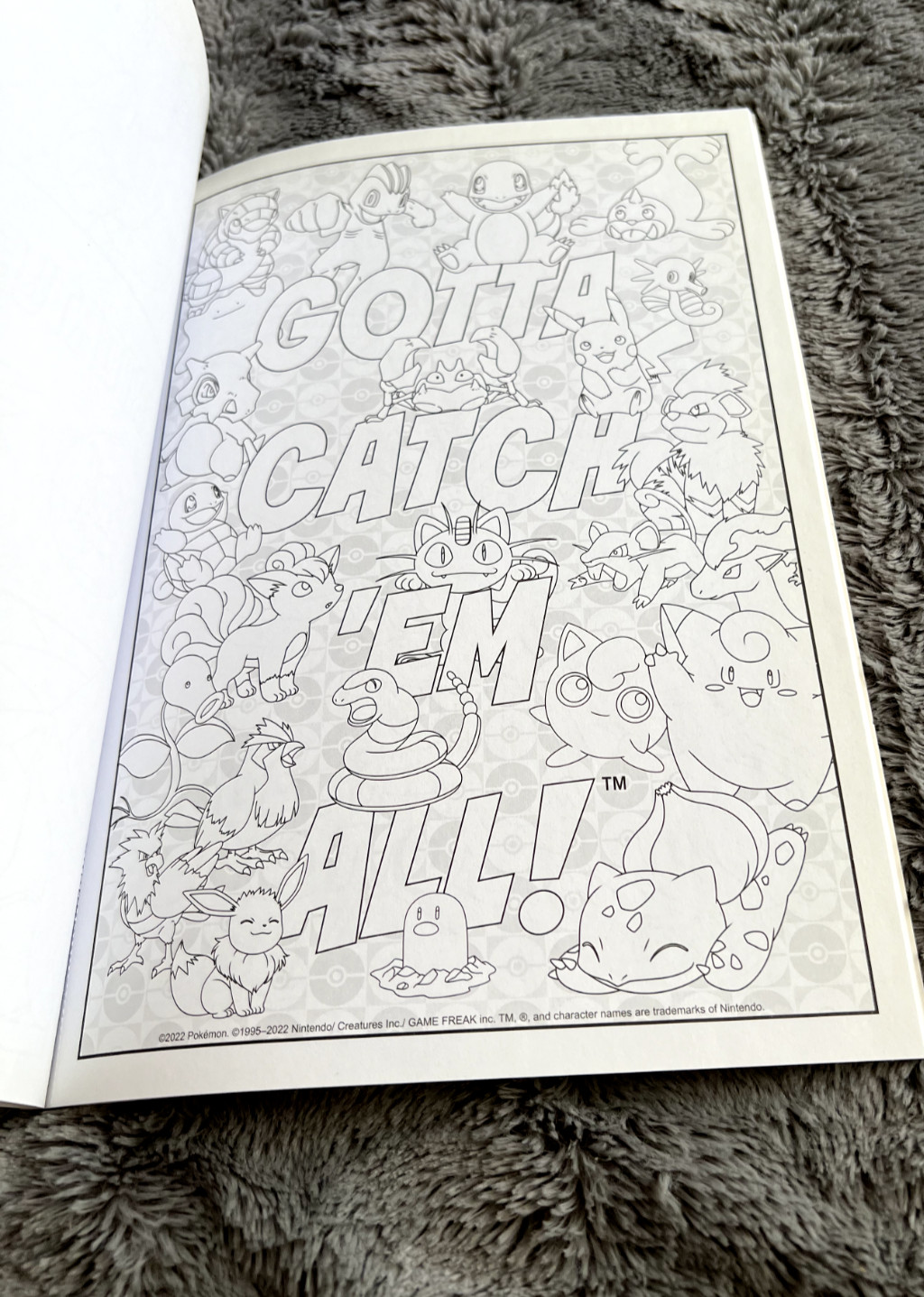 Bendon Pokémon Advanced Coloring Book – 40 pages