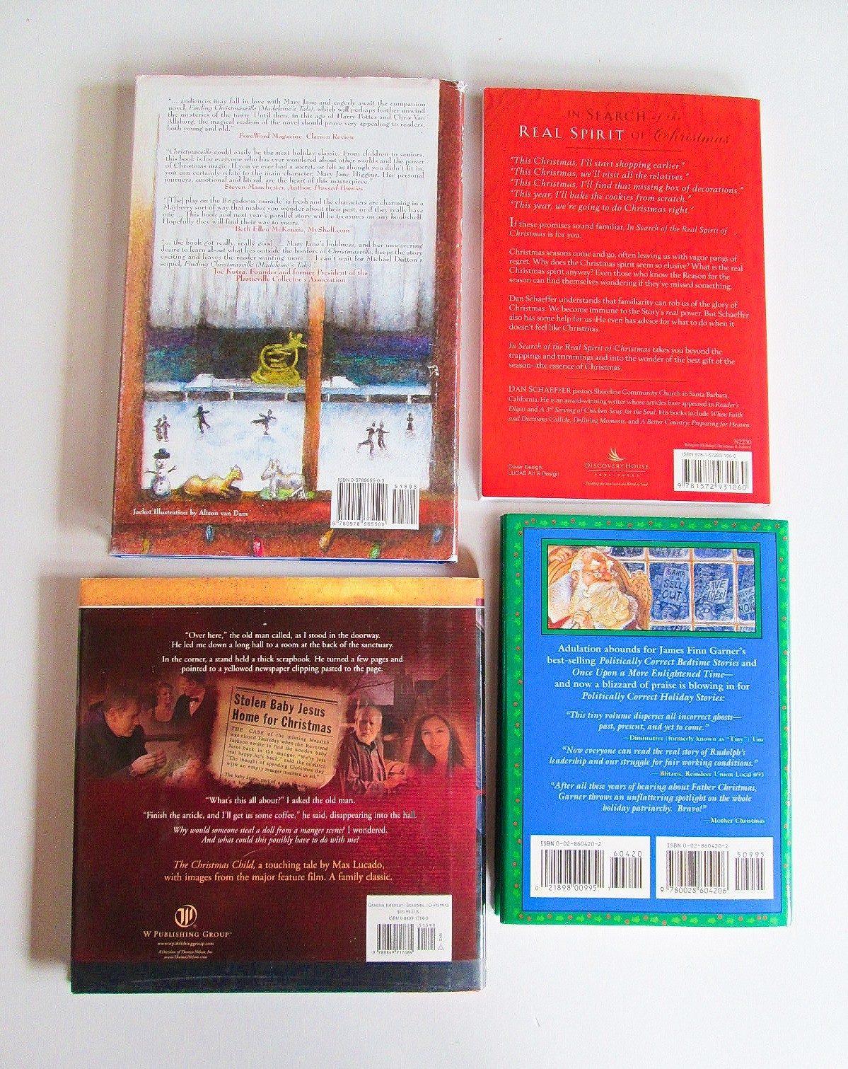 Christmas Holiday Theme Books, Lot of 16, Mixed Genres Fiction Inspiration Plus