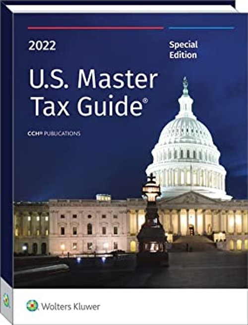 U. S. Master Tax Guide, 2022, Special Edition Wolters Kluwer Edit