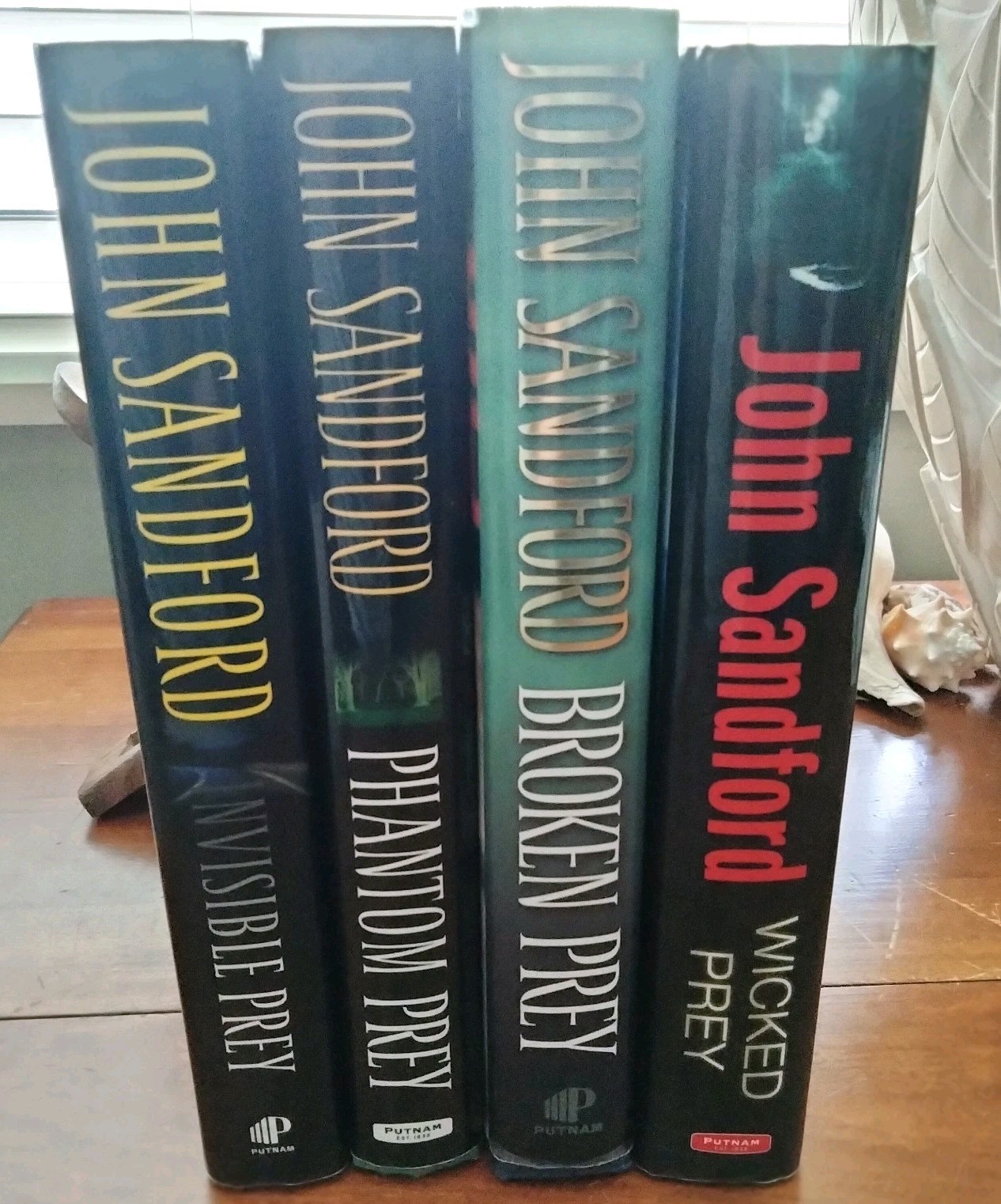 John Sandford Rules of Prey Series HC/BJ/1st Ed. 1st Pnt) 4 Book Lot Like New