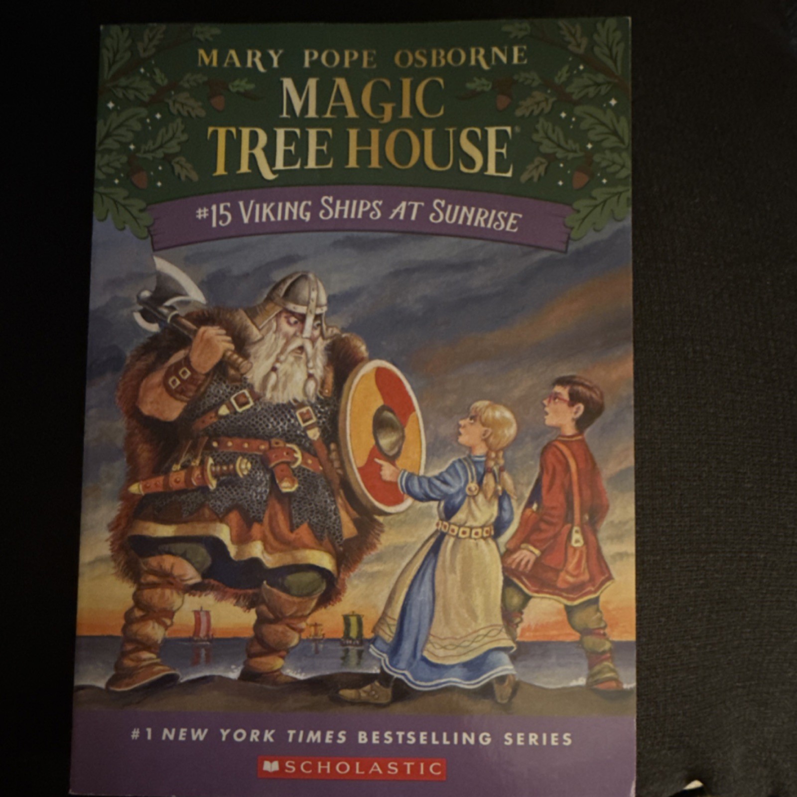 Magic Tree House #15 Viking Ships at Sunrise by Mary Pope Osborne Paperback
