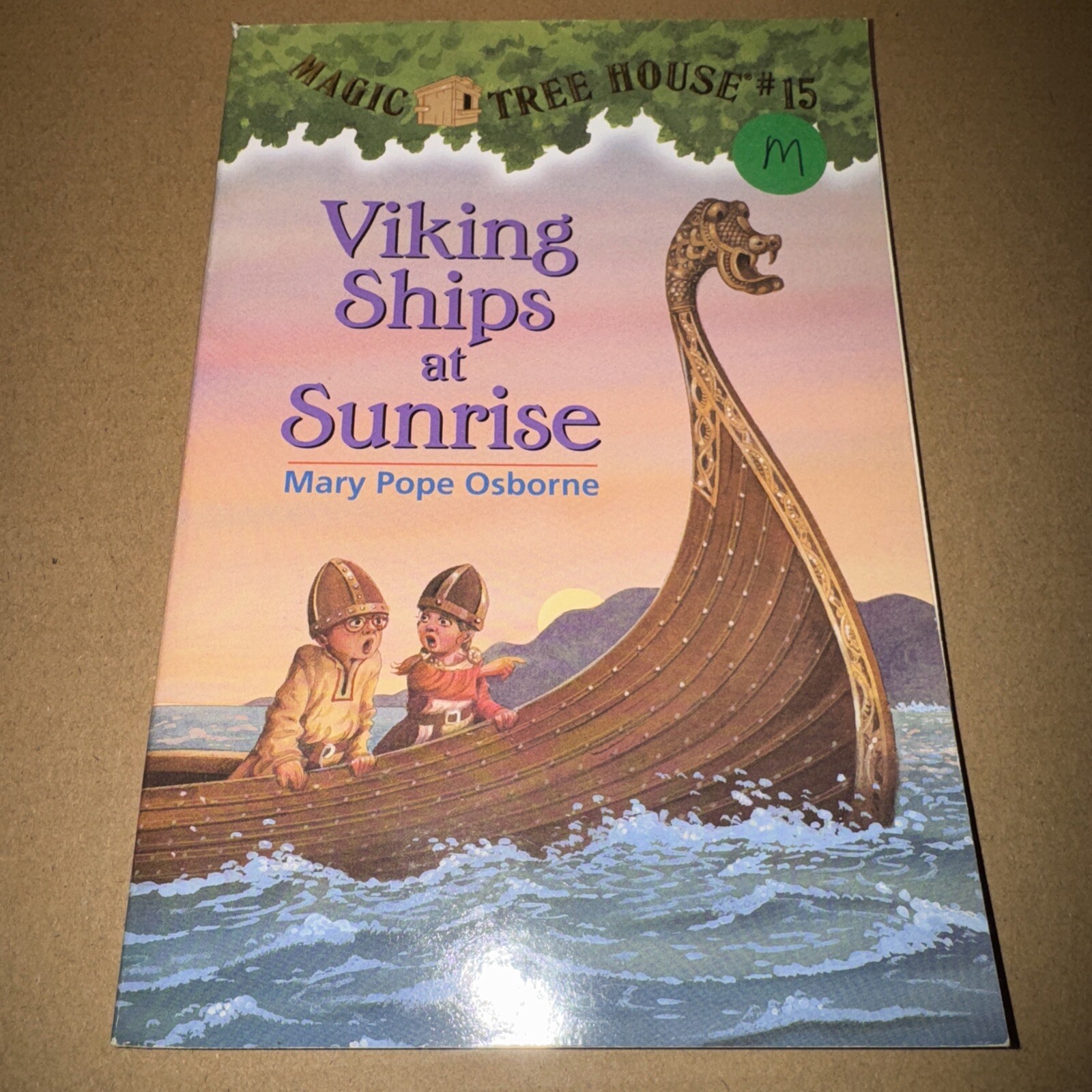 Viking Ships at Sunrise by Mary Pope Osborne (1998, Mass Market)