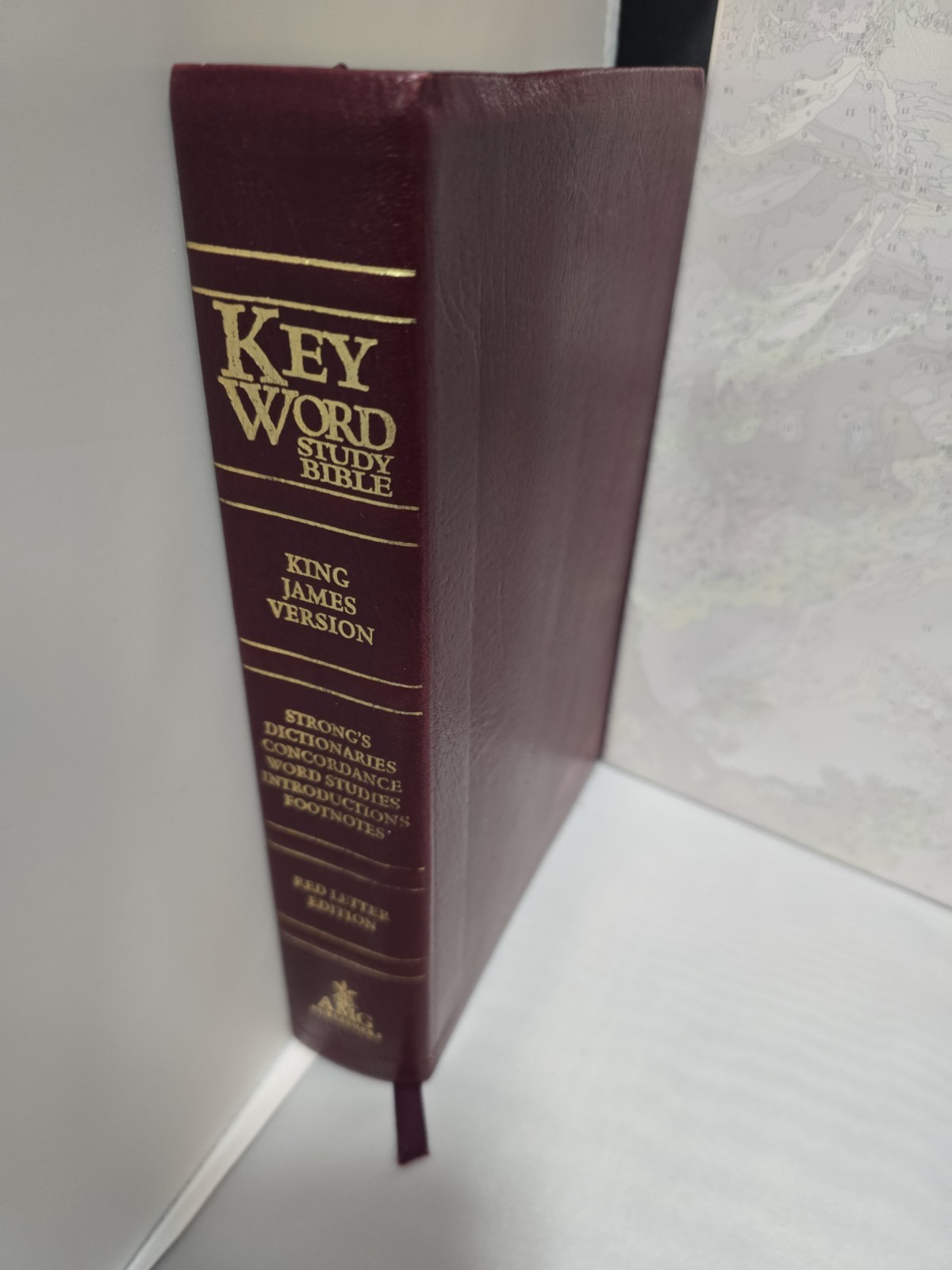 Hebrew-Greek Key Word Study Bible New King James Version Genuine Leather