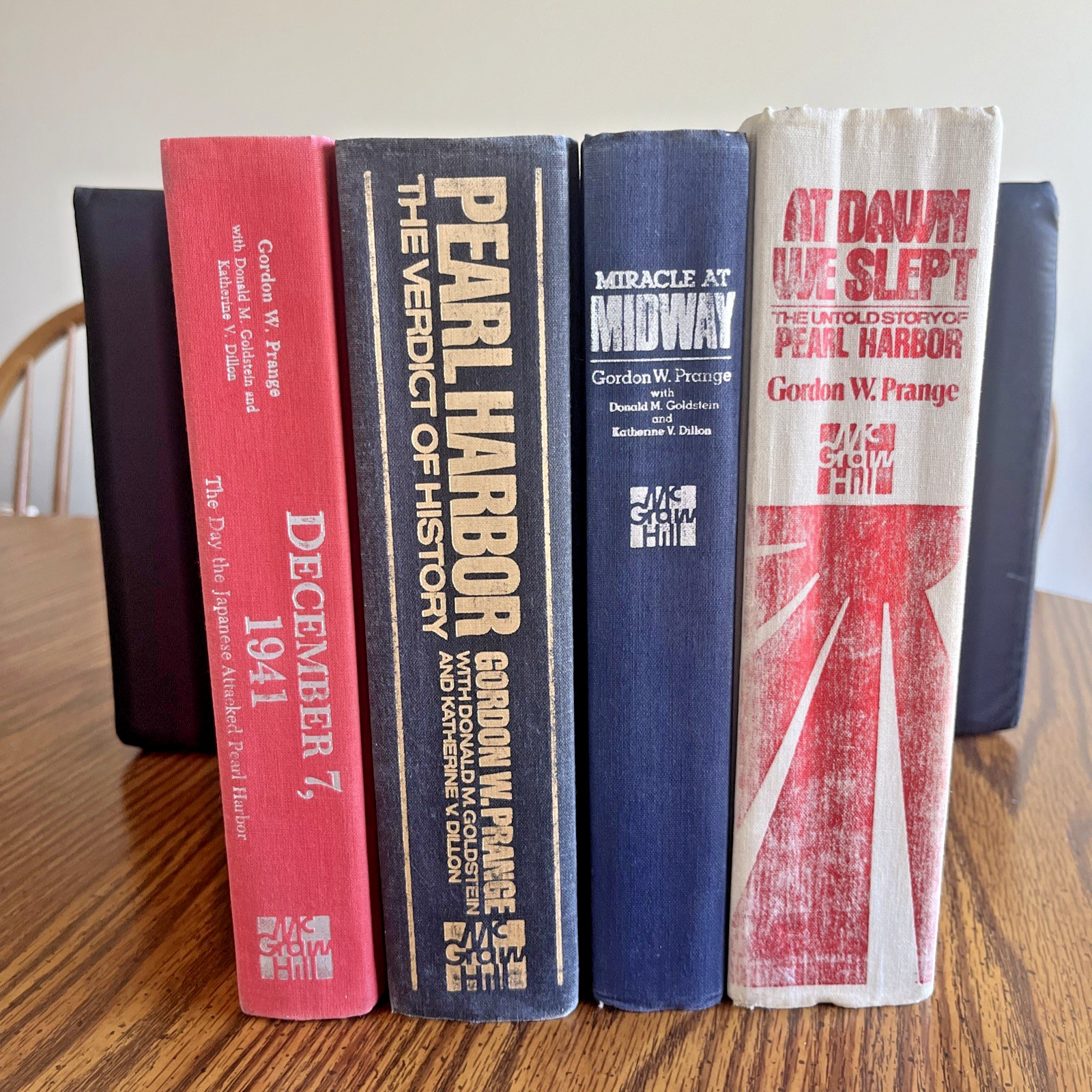 At Dawn We Slept, Miracle at Midway, Pearl Harbor, & Dec. 7 Prange 1st Ed/HB/DJ