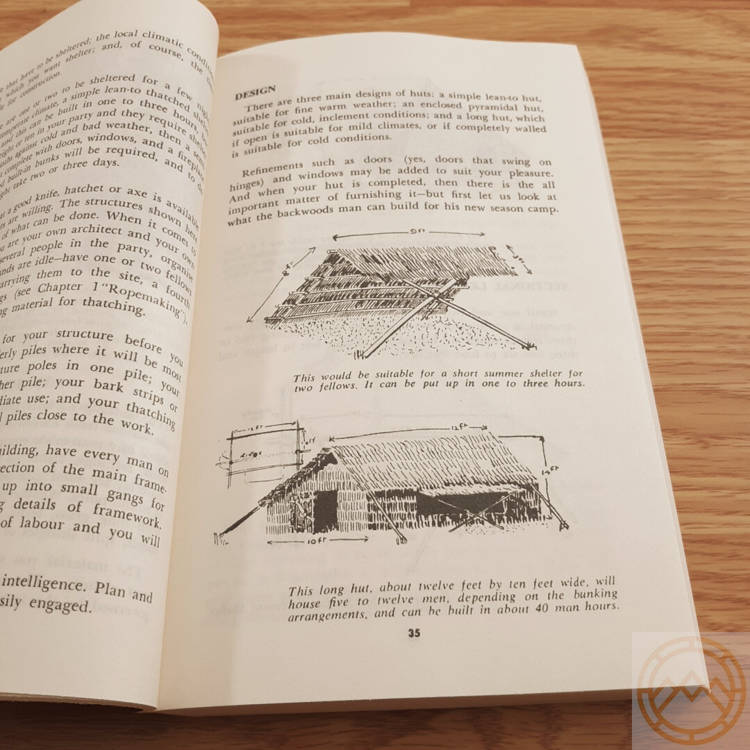 Bushcraft Ultimate Guide Book Survival in Wilderness Covering All Areas 344 Pg