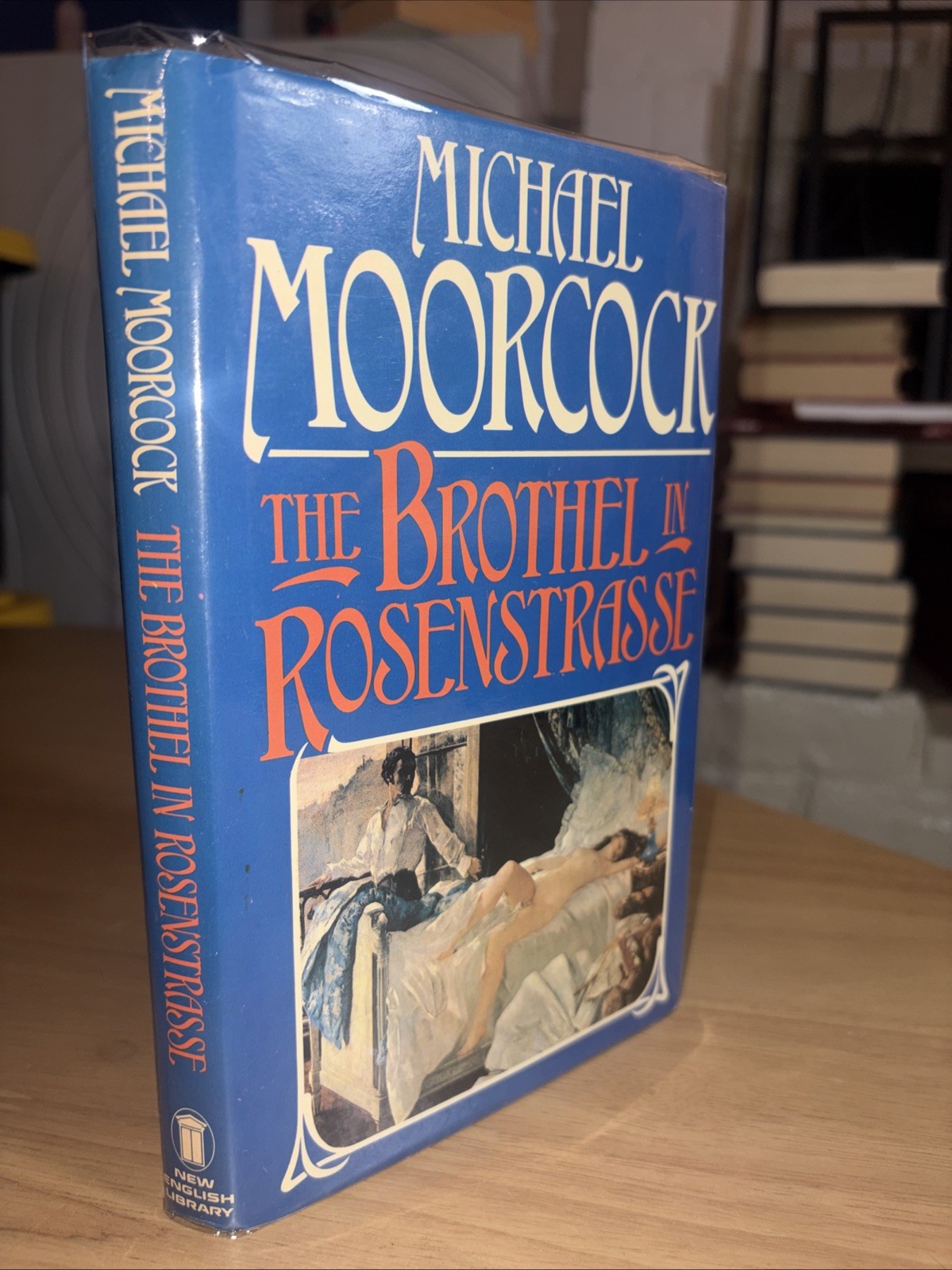 Signed The Brothel in Rosenstrasse Michael Moorcock 1982 1st UK Edition HCDJ NF