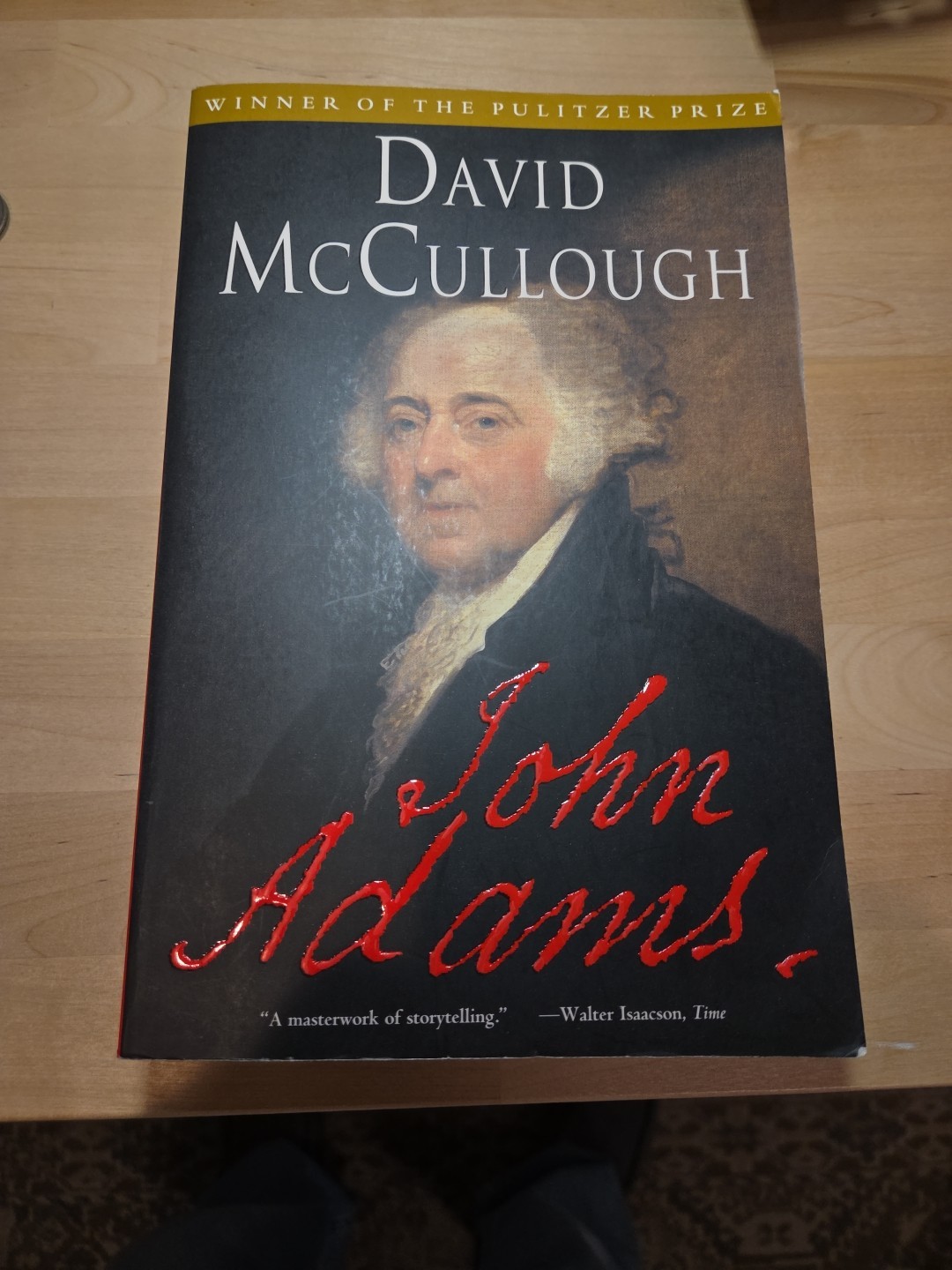 John Adams by David McCullough (2002, Trade Paperback)