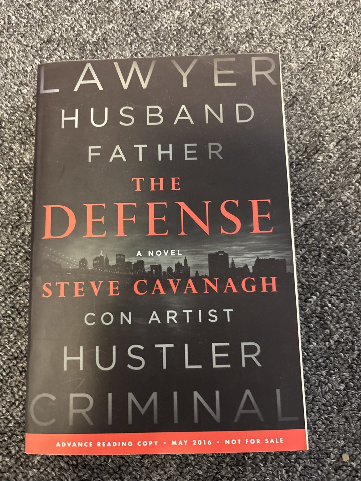 The Defense By Steve Cavanagh Book