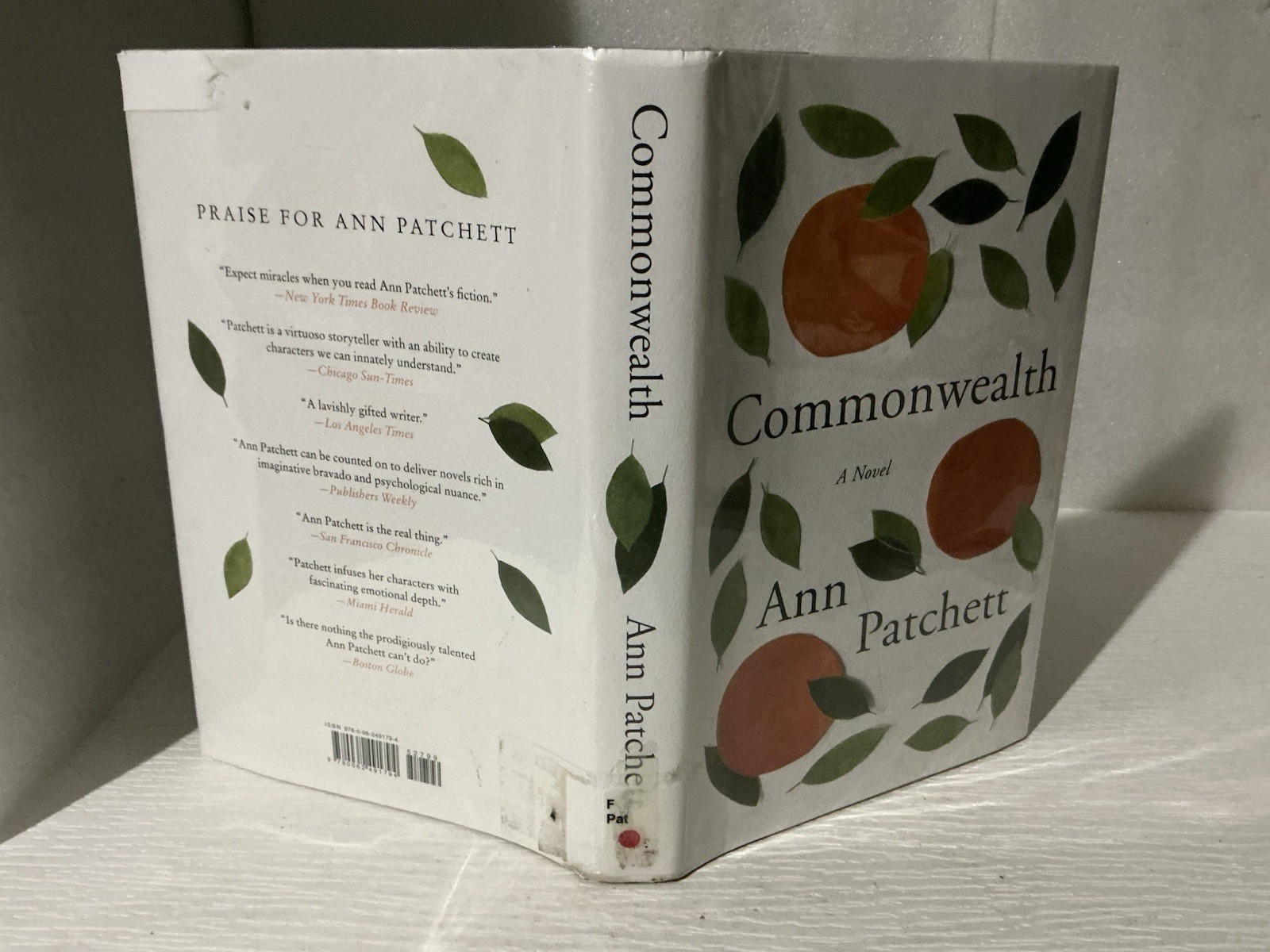Commonwealth: A Novel By Patchett, Ann ( 2016, Hardcover)