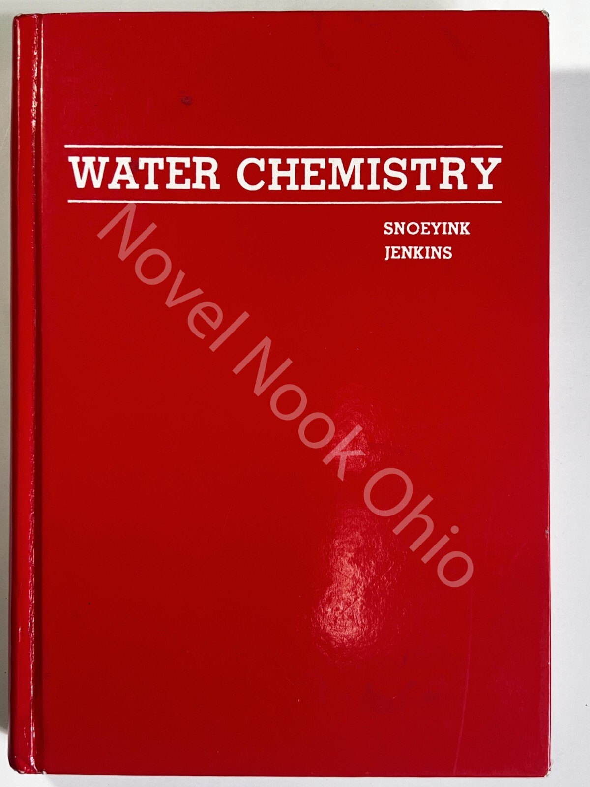 Water Chemistry by David Jenkins and Vernon L. Snoeyink (1982, Hardcover)