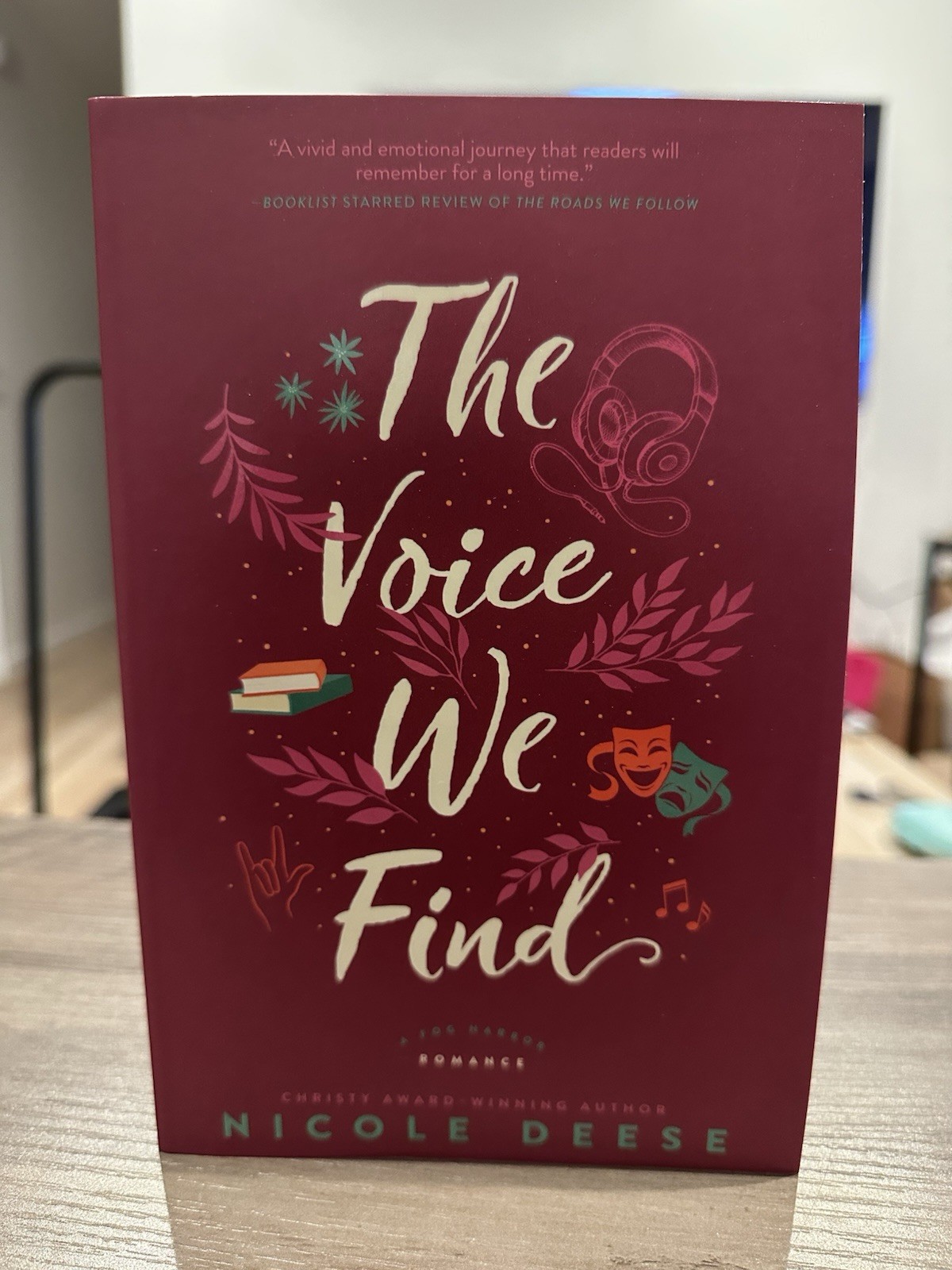 The Voice We Find by Nicole Deese (Paperback) BRAND NEW ARC May 2025 Fiction