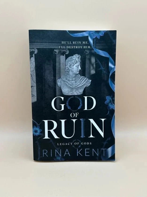God of Ruin Legacy of Gods Rina Kent (Paperback Book 2023) Very Good