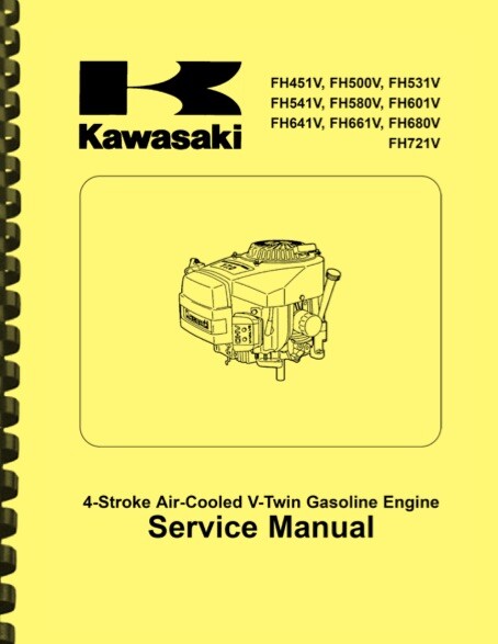 Kawasaki FH451V 541V 641V 500V 531V 580V 601V 661V 680V V-Twin SERVICE MANUAL