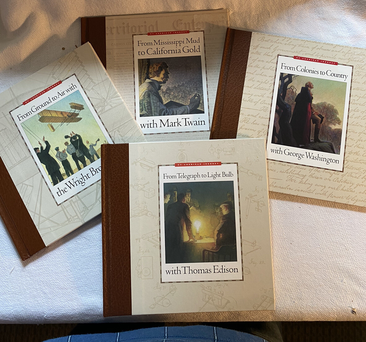 FOUR AMERICAN JOURNEY BOOKS (see description and Pics) FREE SHIPPING