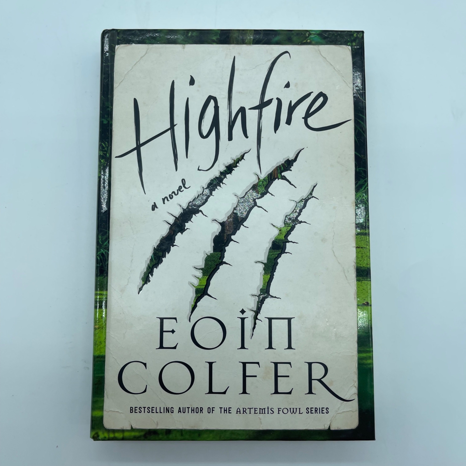 Highfire by Eoin Colfer Autographed Book Like New