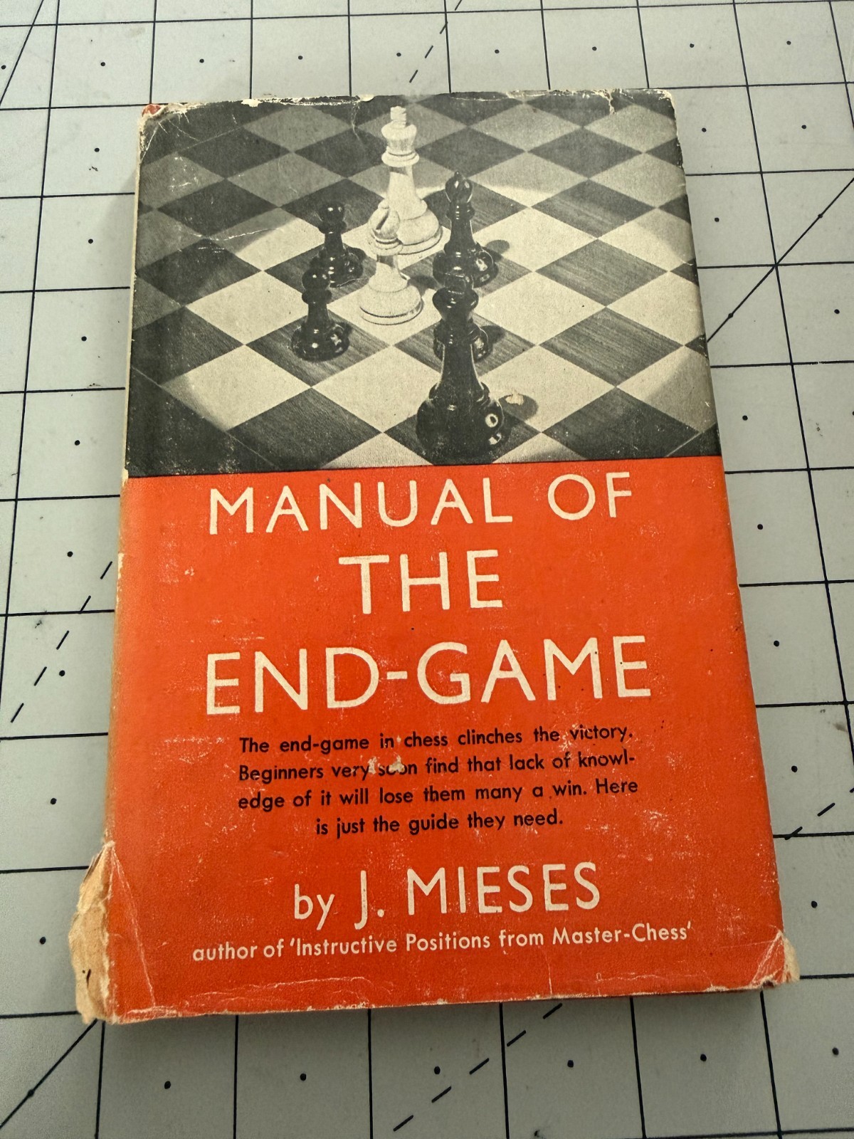 Manual of the End-Game J Mieses 1948 David McKay Chess Endgame HC w/ DJ