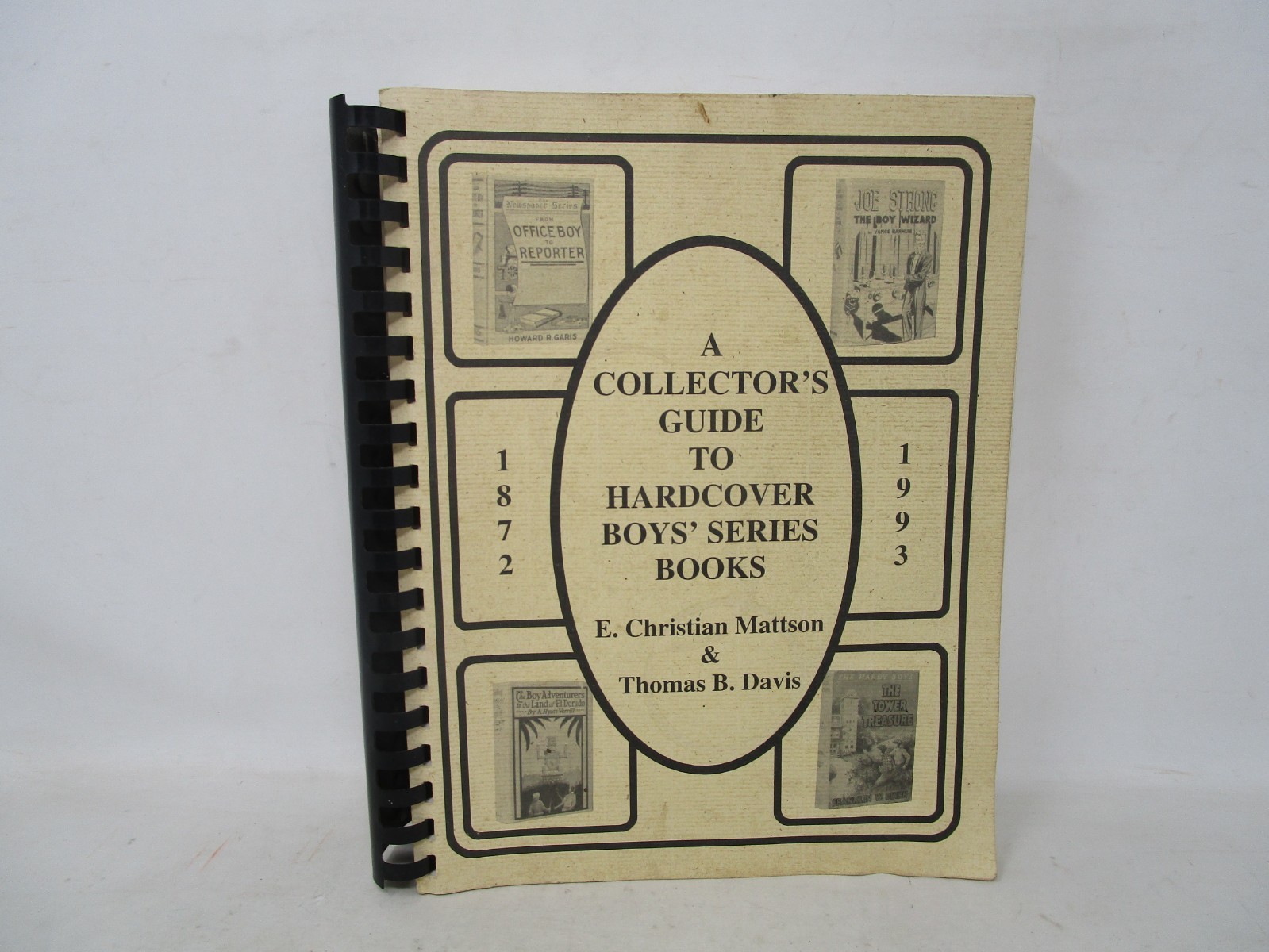 A Collector’s Guide to Hardcover Boys’ Series Books 1872 to 1993 signed Mattson
