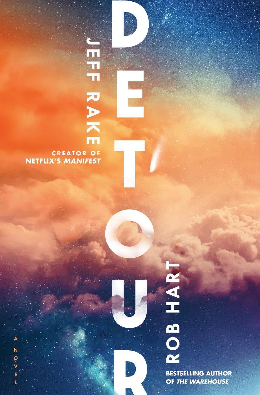 Detour: A Novel by Jeff Rake Hardcover Book