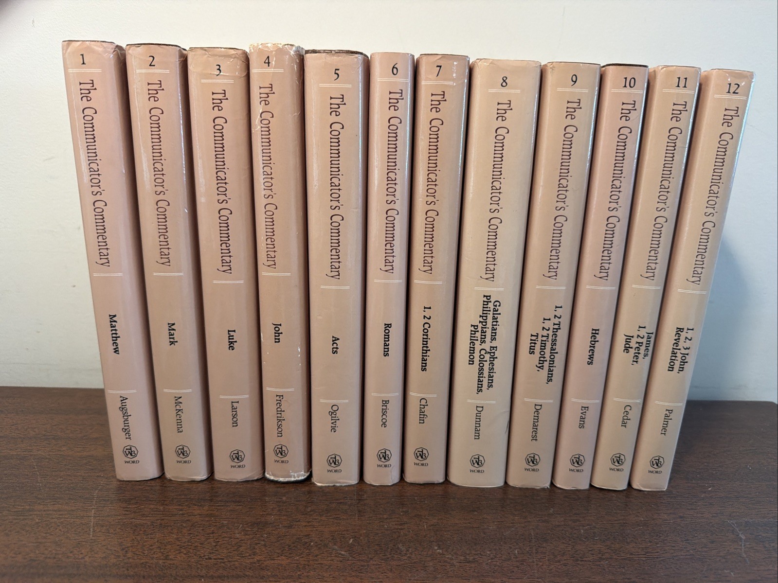 Ogilvie THE COMMUNICATOR’S COMMENTARY New Testament Bible Complete 12 Volume Set