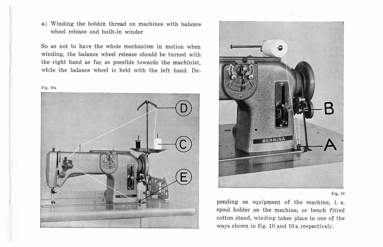 BERNINA 217 Instruction Book Manual – STEEL WIRE CLOSURE – TOUGH COVERS