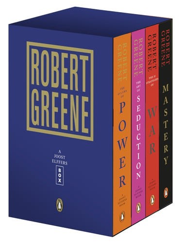 Robert Greene 4-Book Boxed Set The 48 Laws of Power; The Art of Seduction; The 3