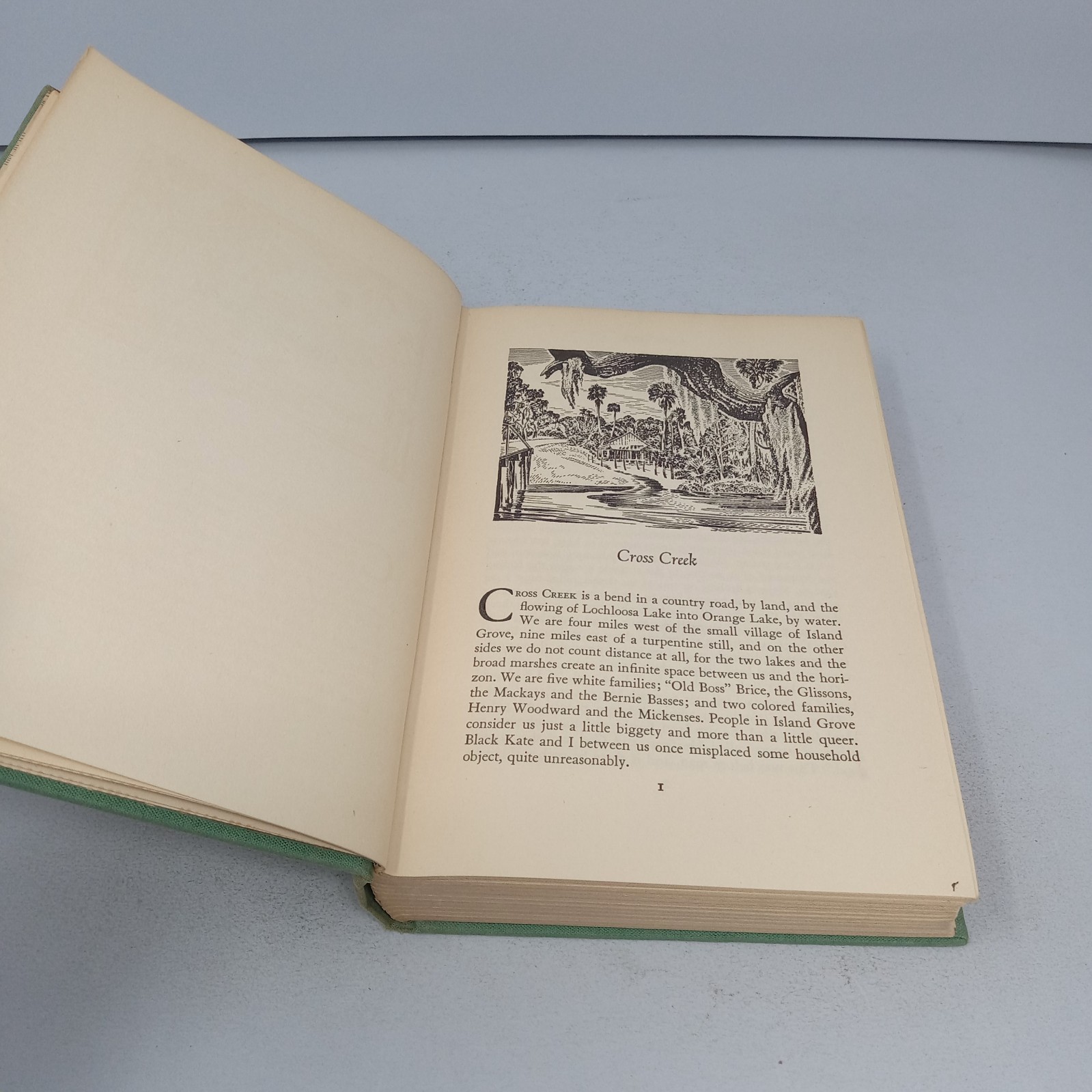 Cross Creek: 1942 Charles Scribner’s Sons Hardcover by Marjorie Kinnan Rawlings