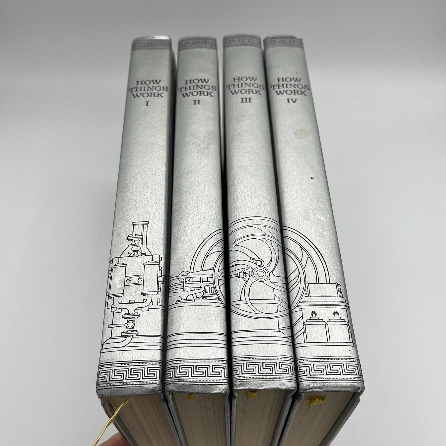 How Things Work 4 Volume Set Hardback Vintage 80’s Era