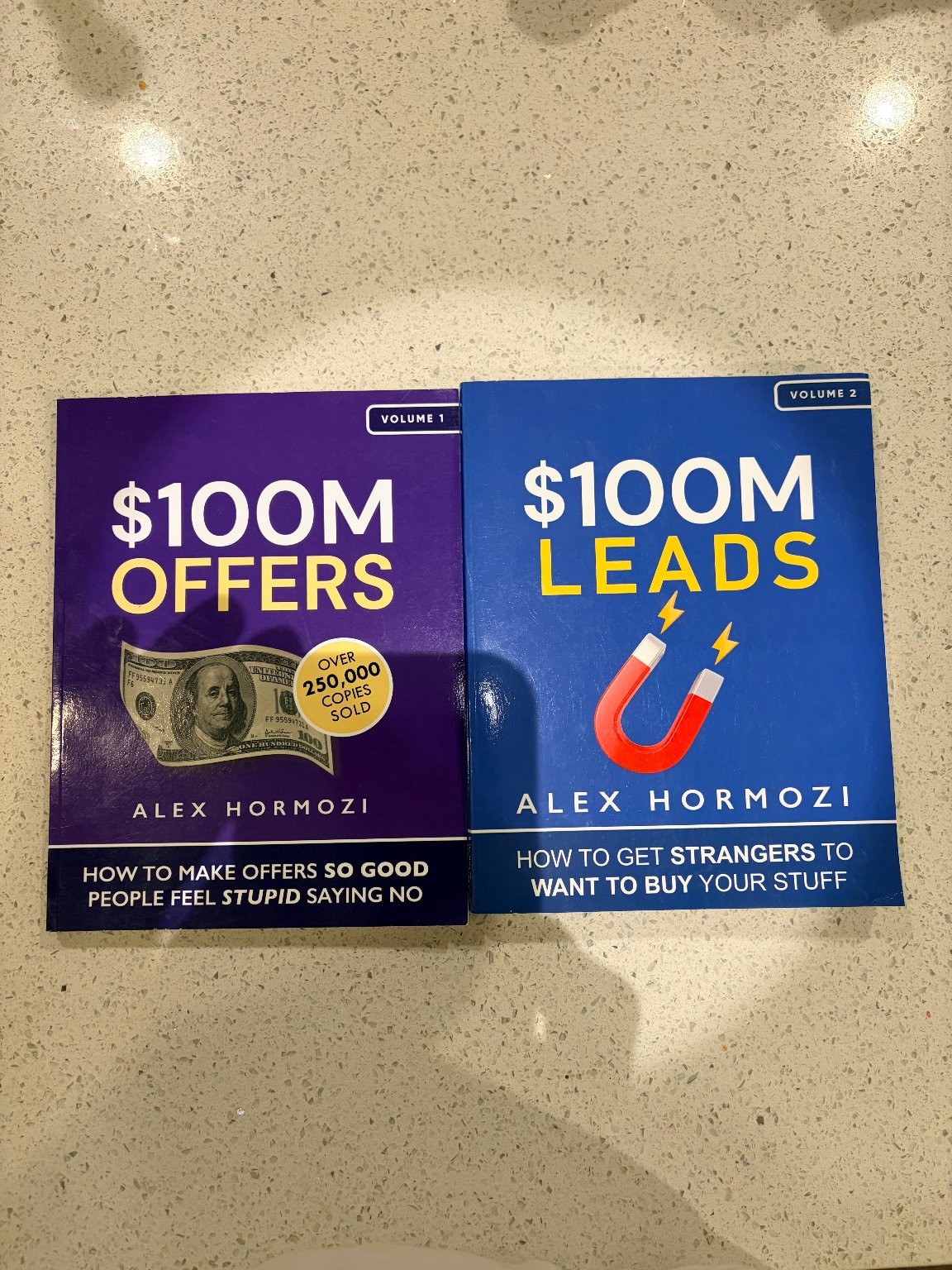$100M Offers & $100M Leads Alex Hormozi 2021-2023 Business Marketing 2 Book Set