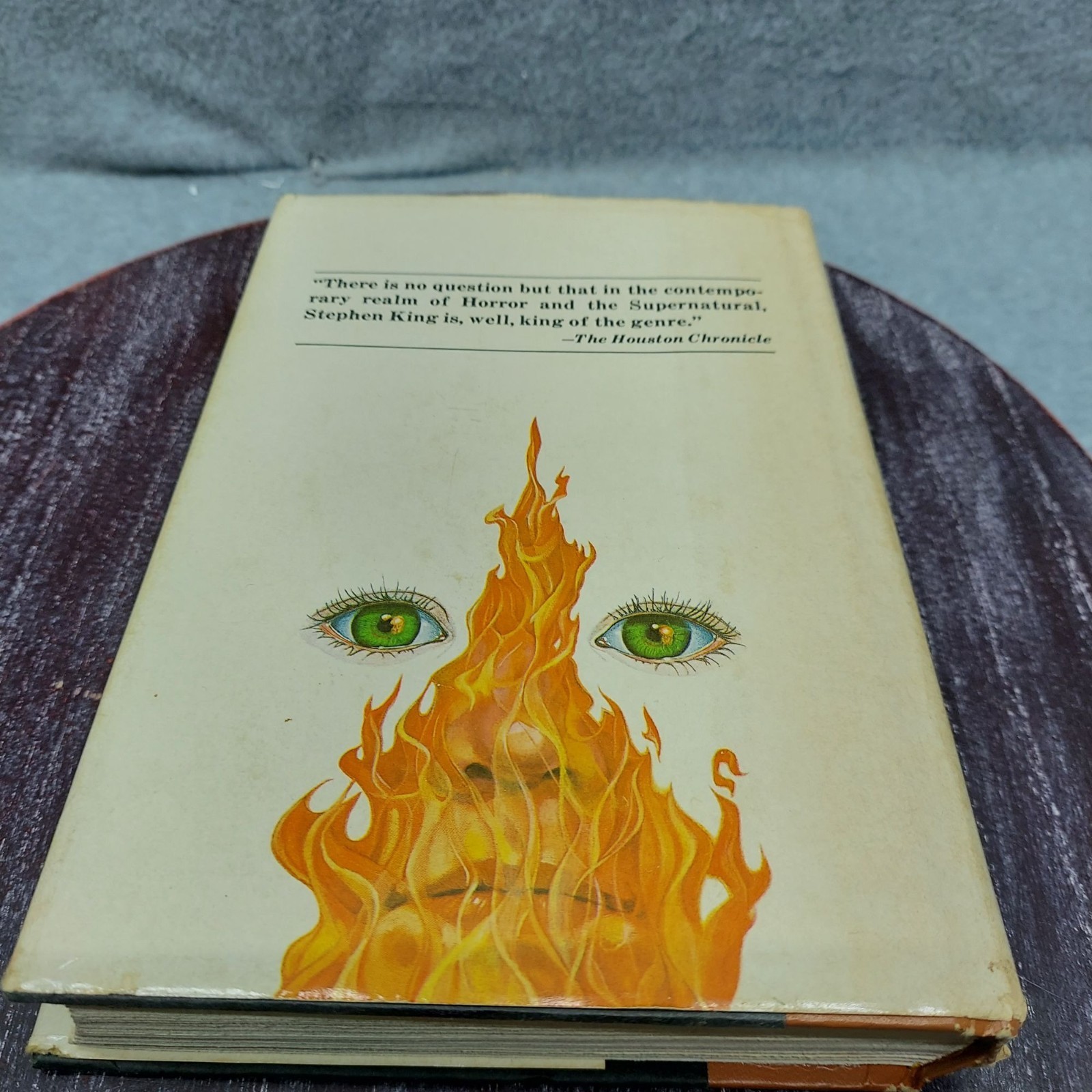 Stephen King “Firestarter” Hardcover Novel First Edition 1980 Viking Press Dust
