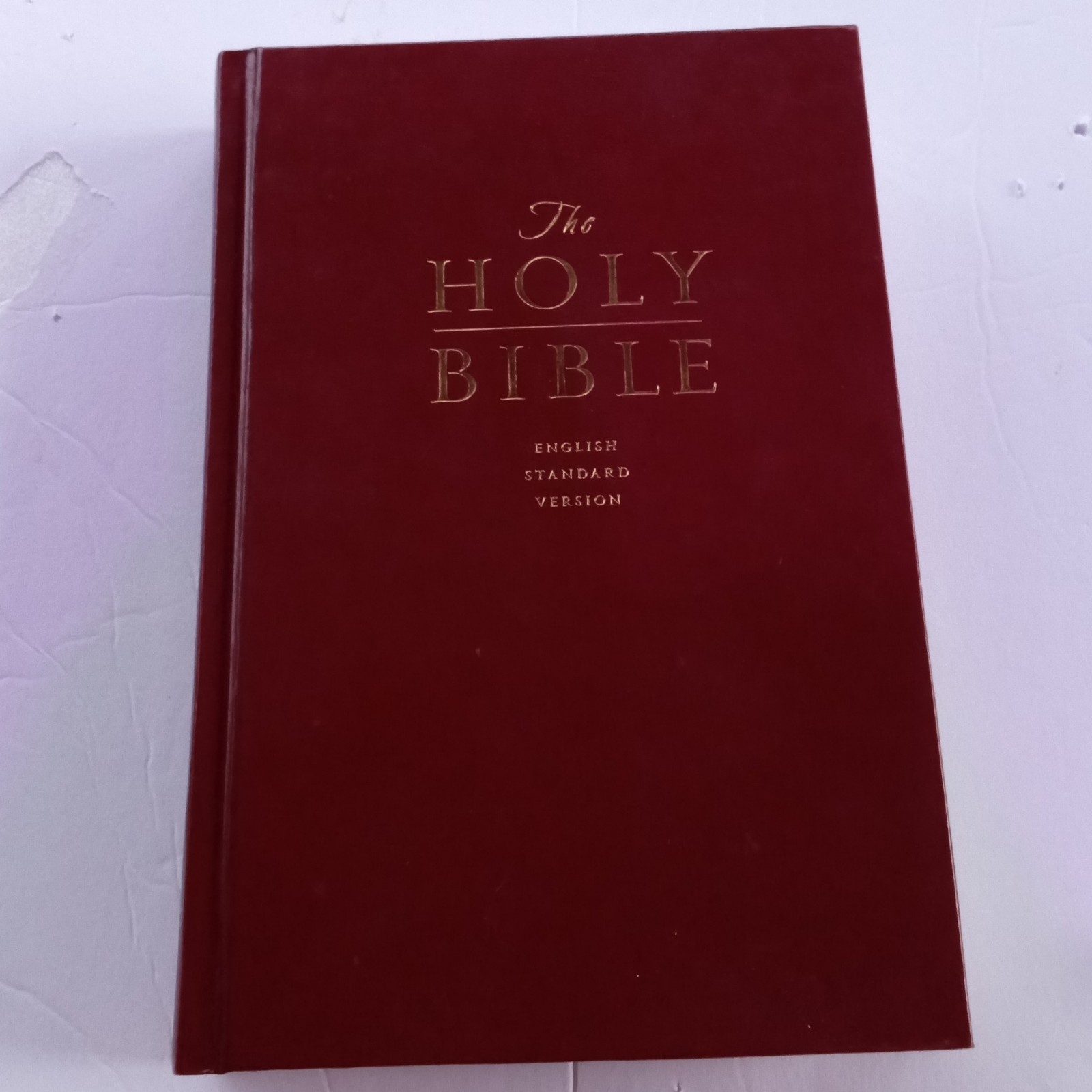 Holy Bible : English Standard Version – 2016 – Burgundy Hardcover Crossway