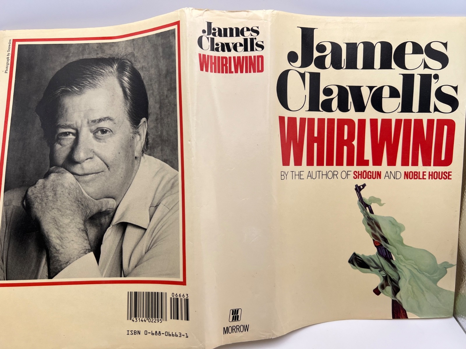 WHIRLWIND By James Clavell First Edition First Printing 1986 HC/DJ Asia Saga